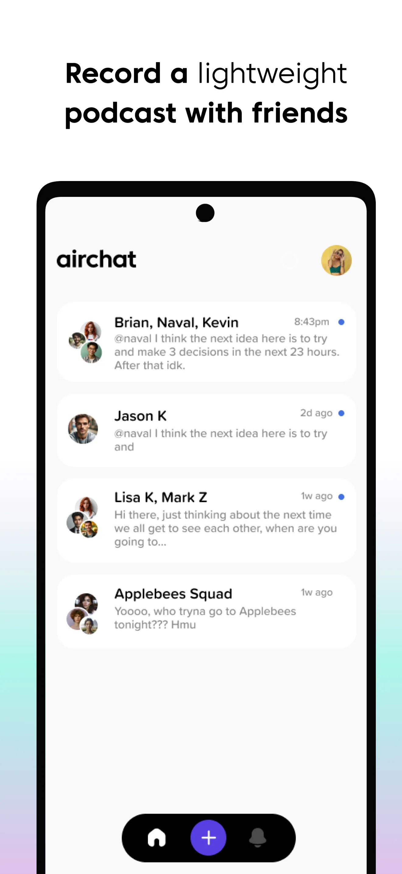 Airchat | Indus Appstore | Screenshot