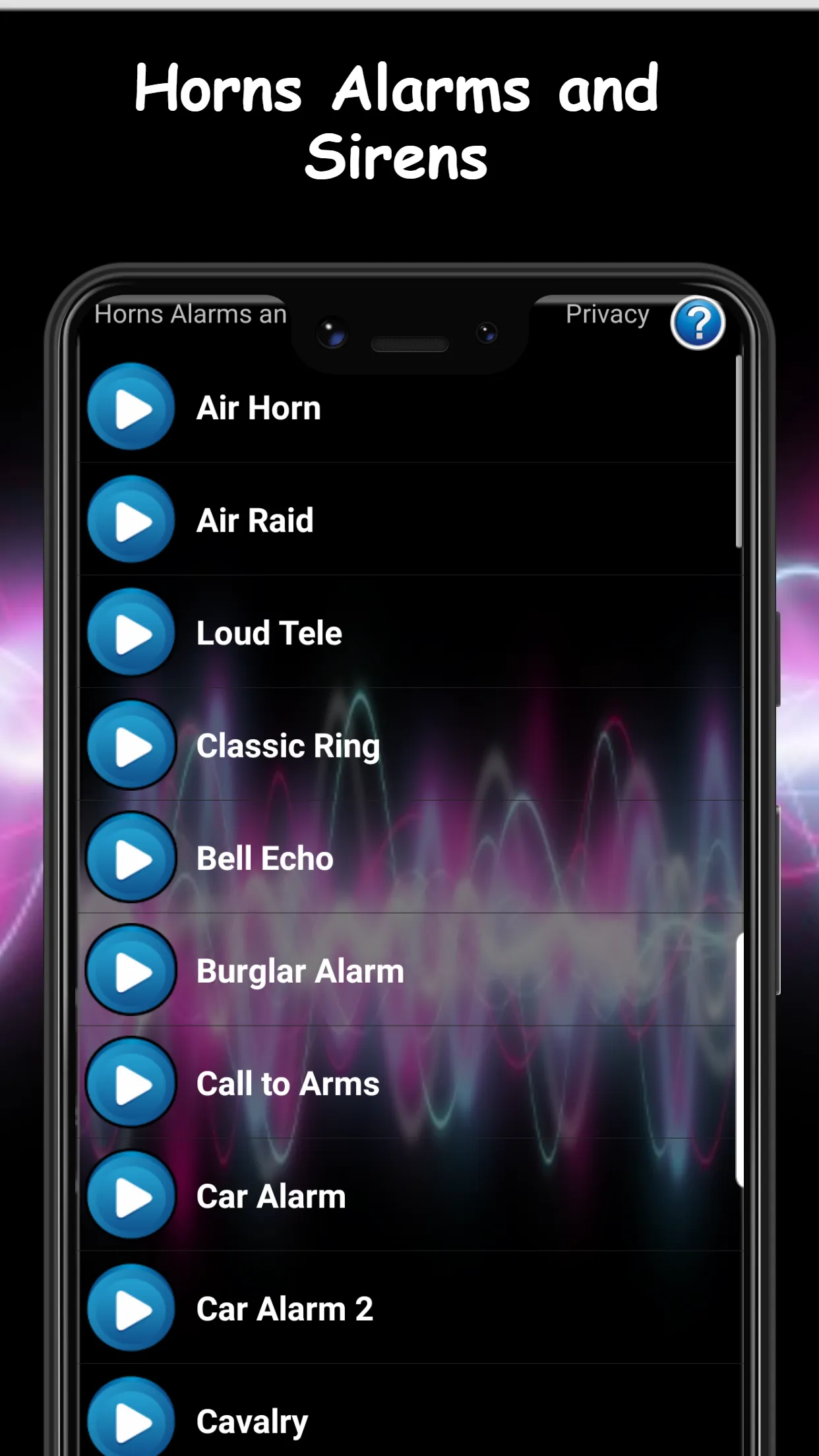 Alarms and Sirens | Indus Appstore | Screenshot