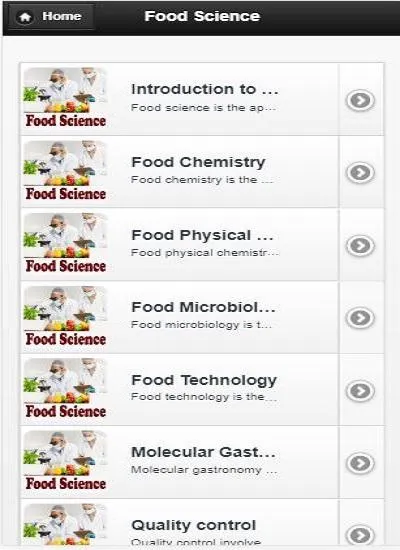 Food Science | Indus Appstore | Screenshot