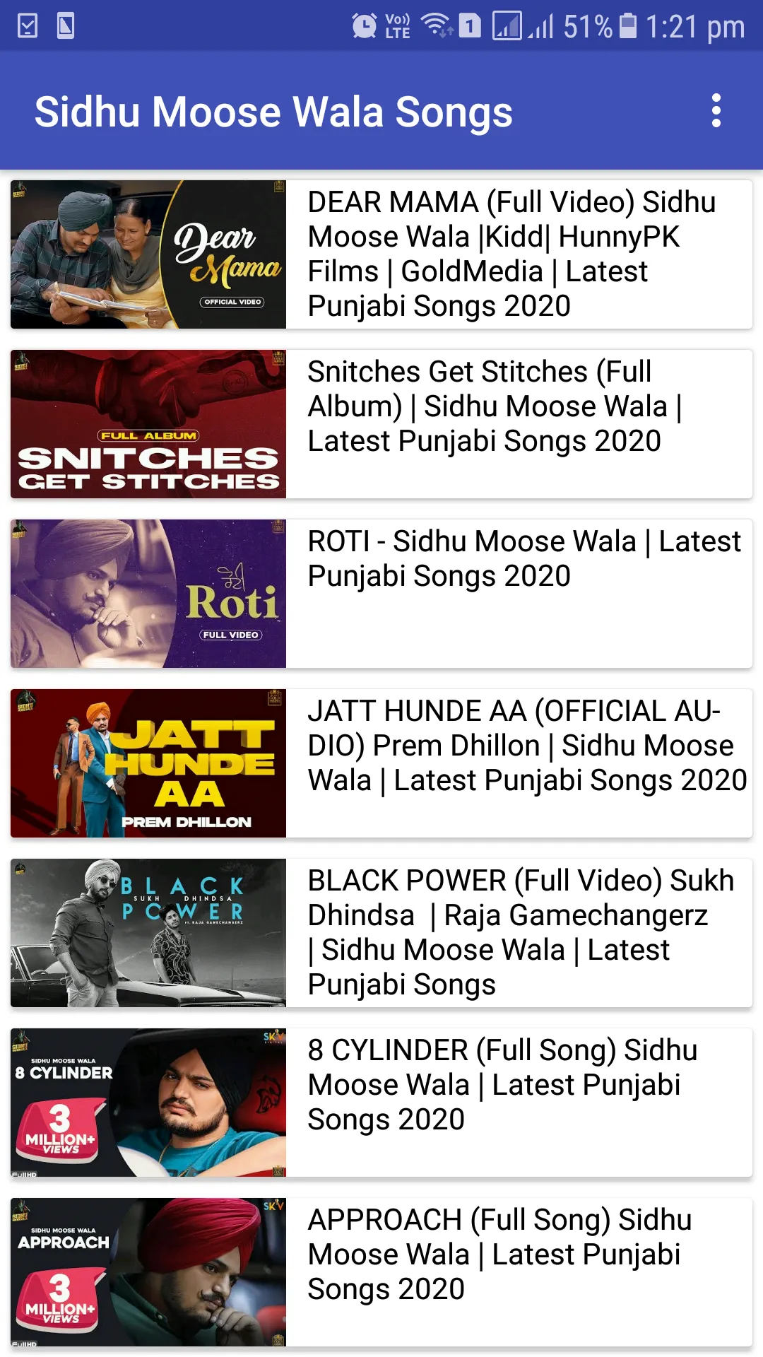 Sidhu Moose Wala  Songs | Indus Appstore | Screenshot