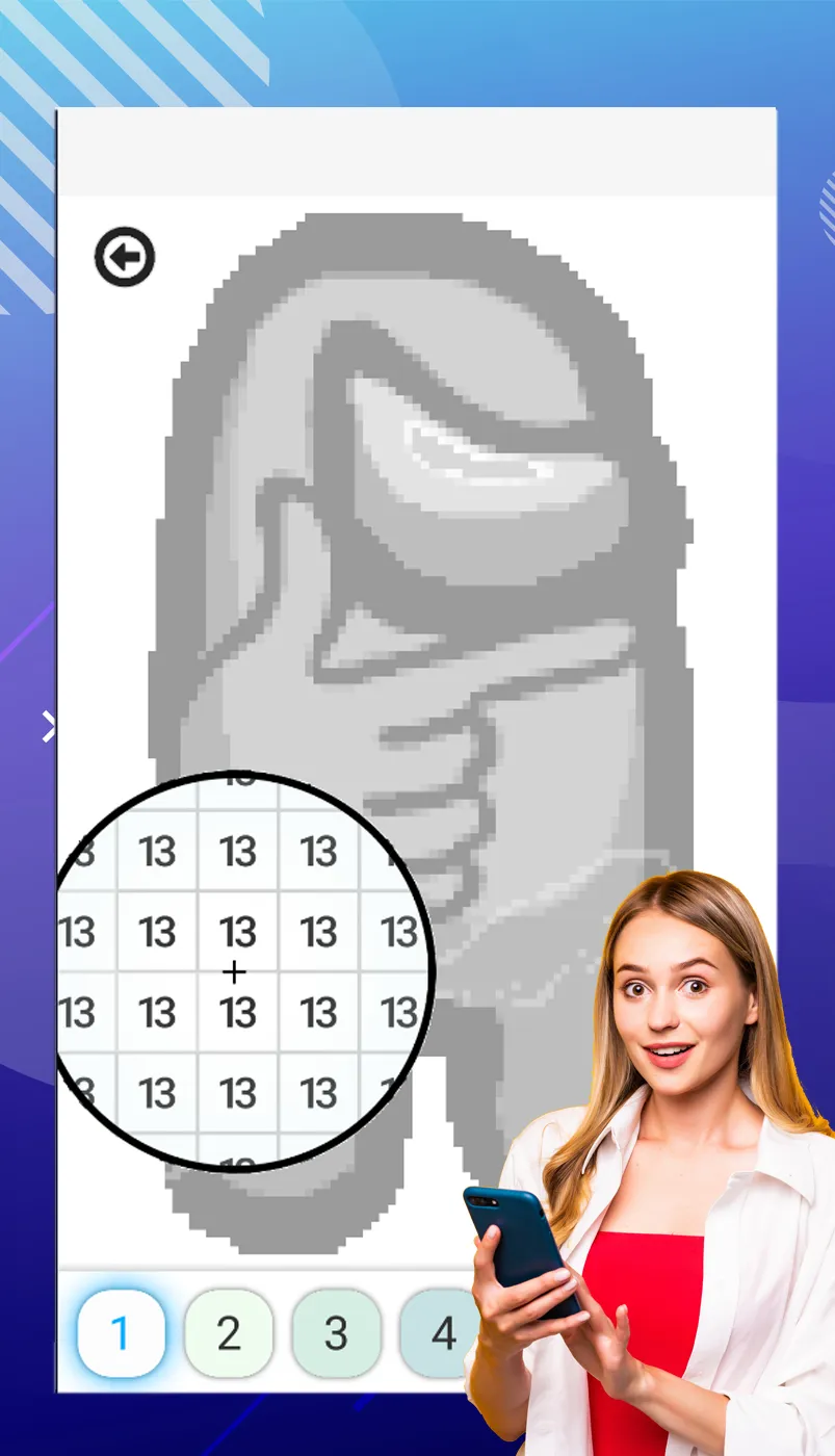 Color by Number Pixel Imposter | Indus Appstore | Screenshot