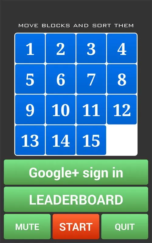 15 Sliding Puzzle | Indus Appstore | Screenshot