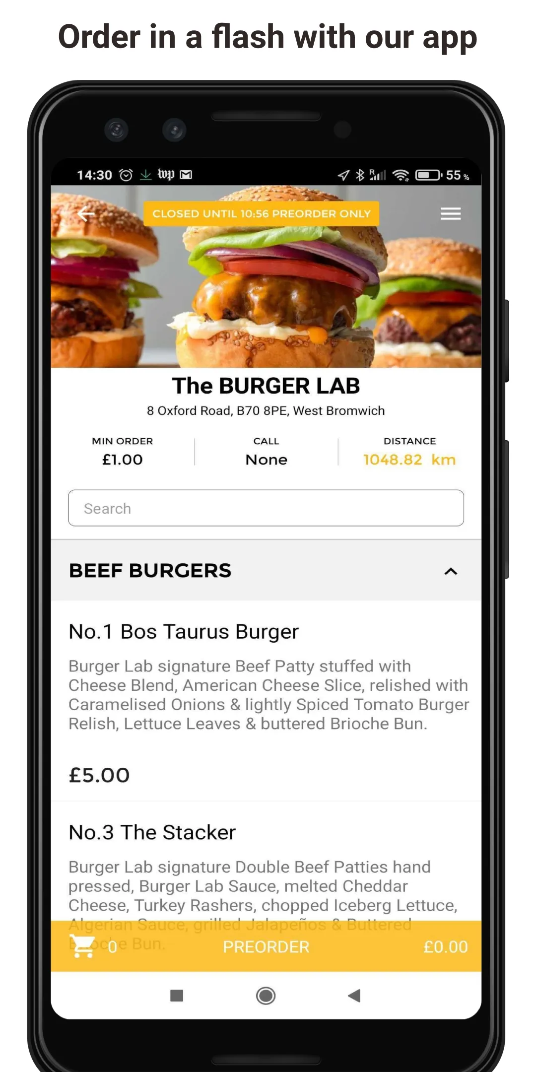 The BURGER LAB | Indus Appstore | Screenshot