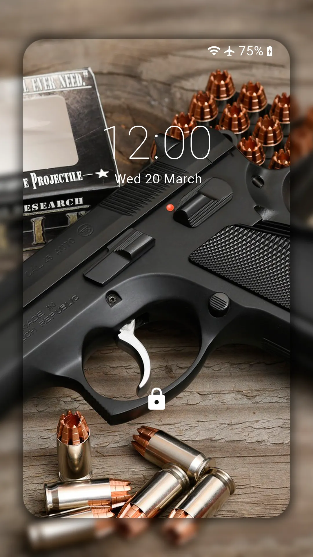 Weapons Live Wallpaper | Indus Appstore | Screenshot