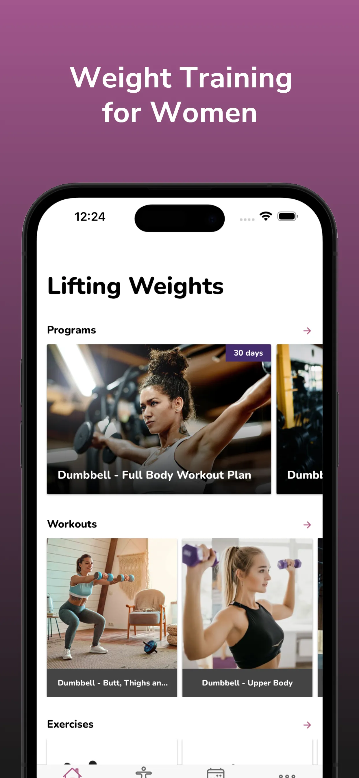 Weight Training for Women | Indus Appstore | Screenshot