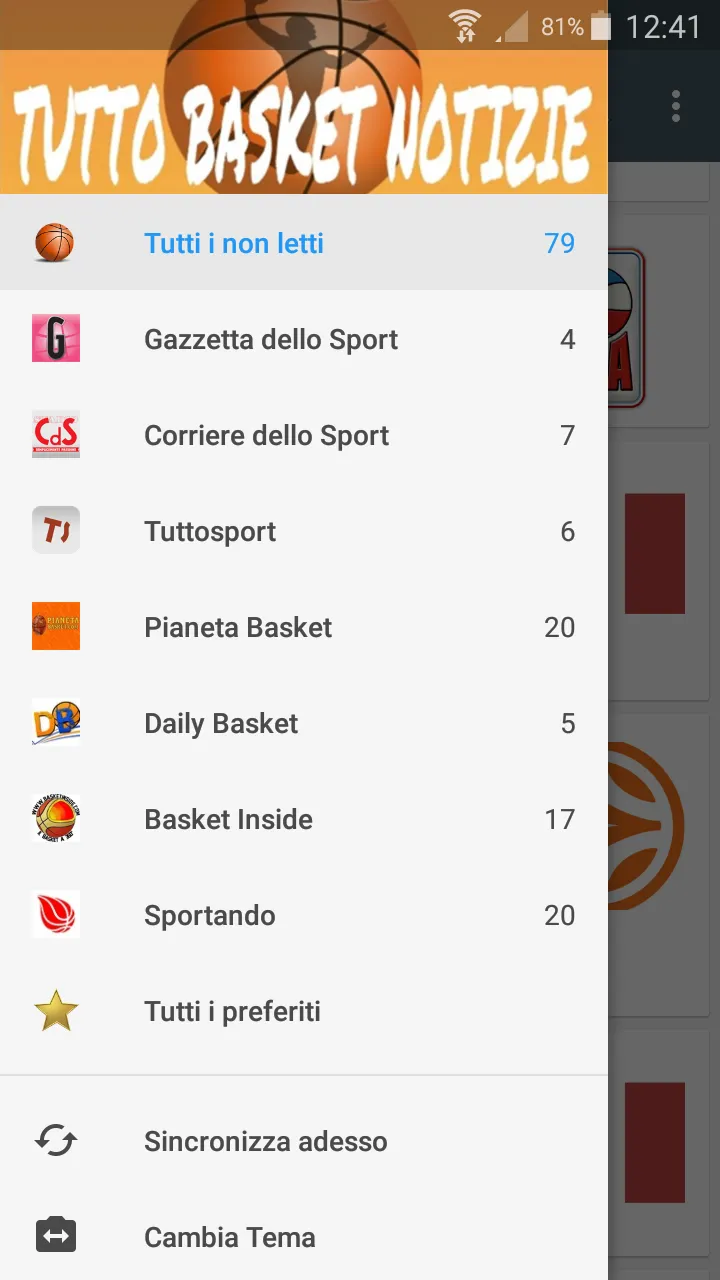 Tutto Basket Notizie | Indus Appstore | Screenshot