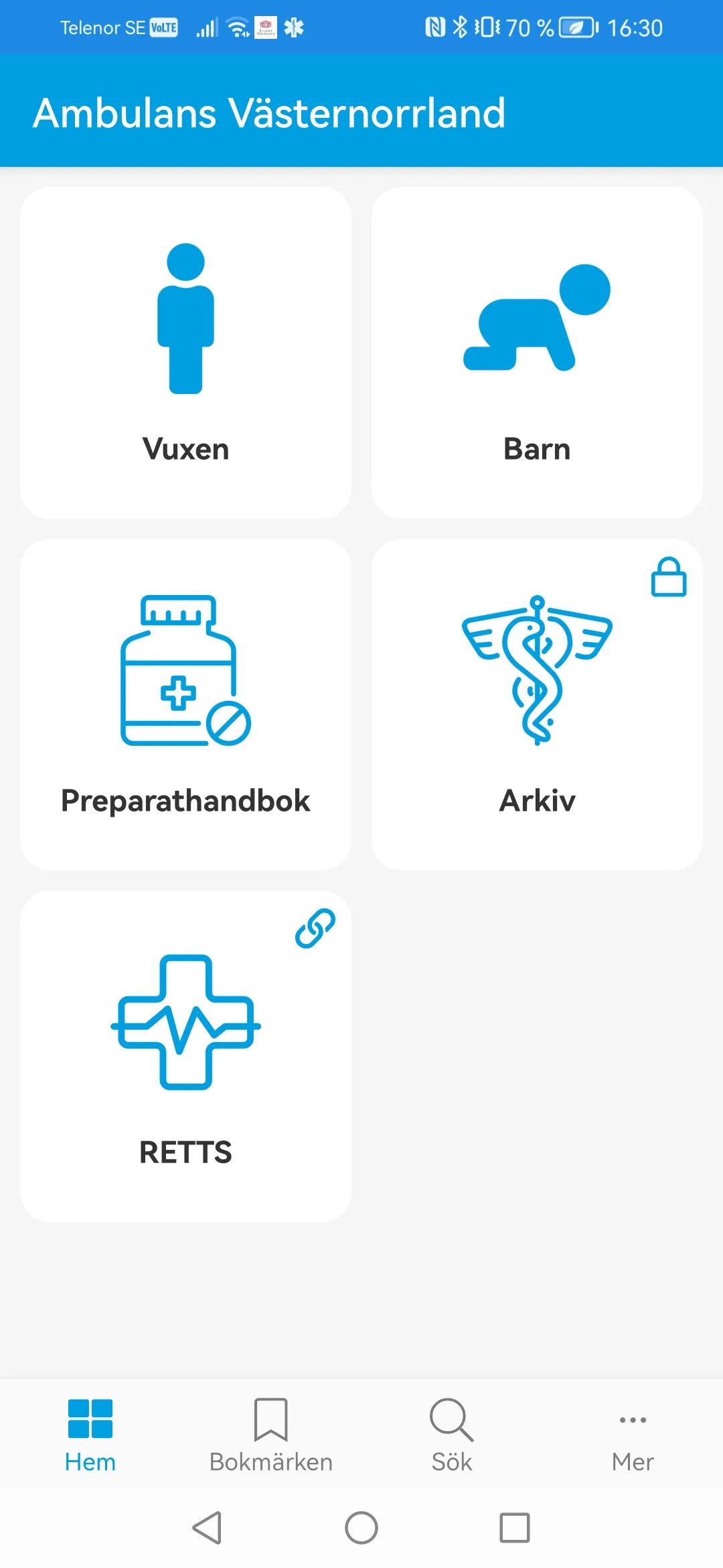 Ambulans Västernorrland | Indus Appstore | Screenshot