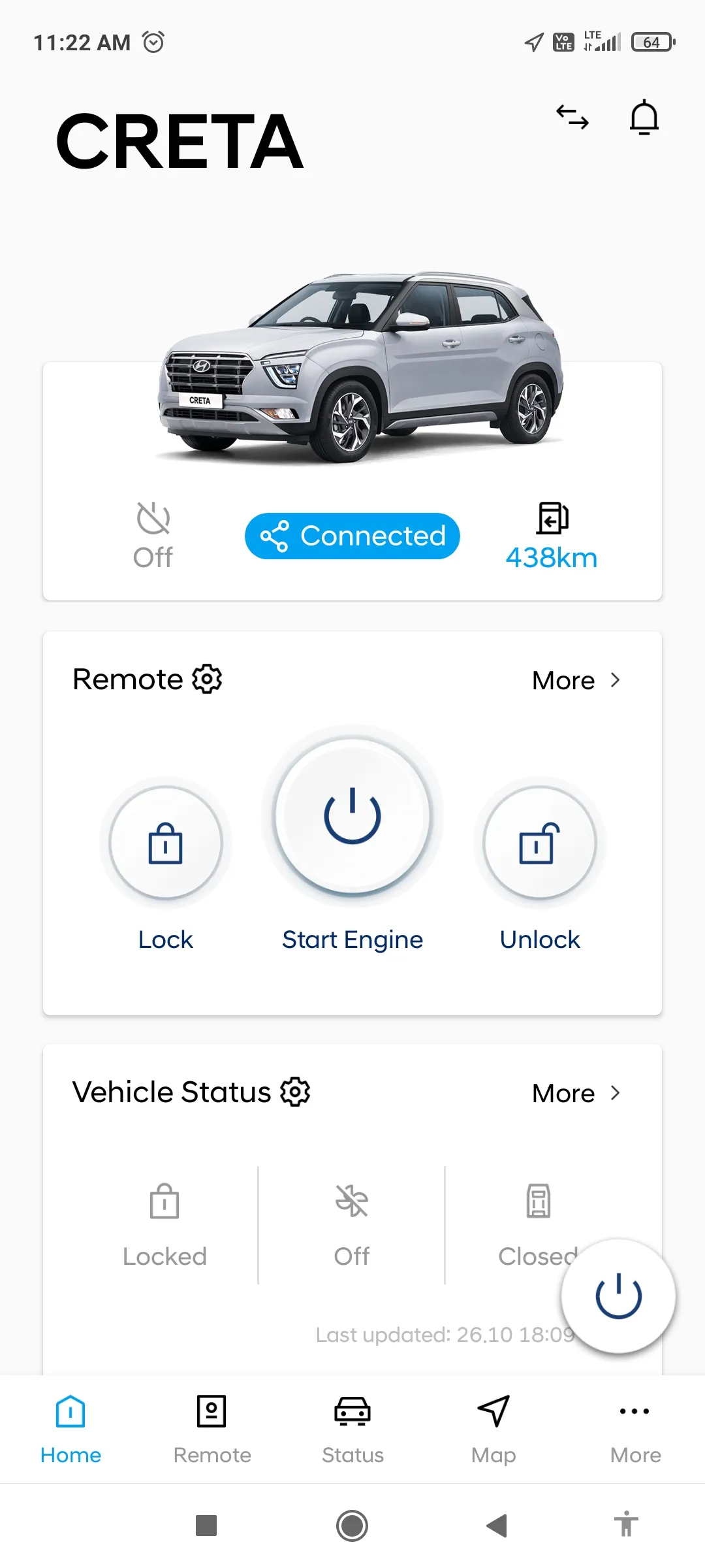 Hyundai Bluelink | Indus Appstore | Screenshot