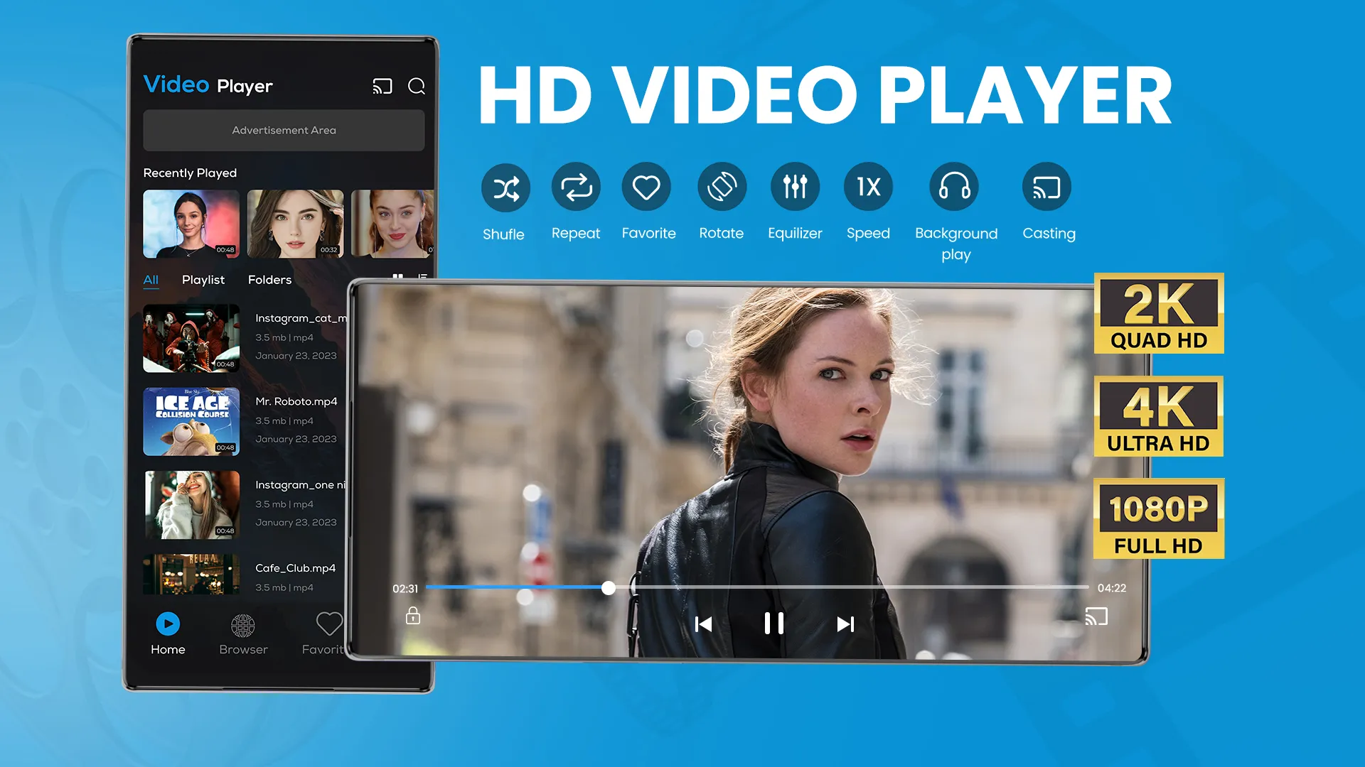 Video Player & HD Video Cast | Indus Appstore | Screenshot