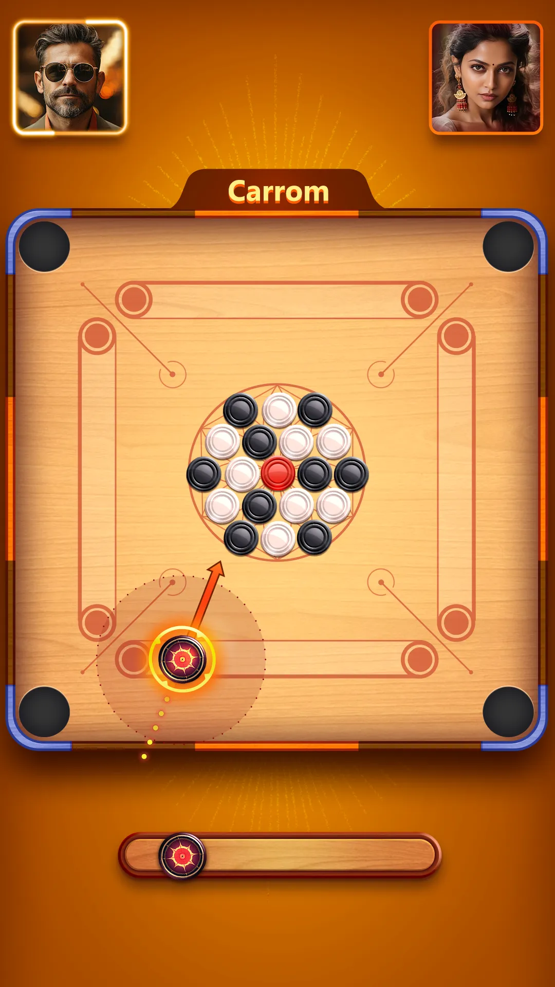 Carrom Go-Disc Board Game | Indus Appstore | Screenshot