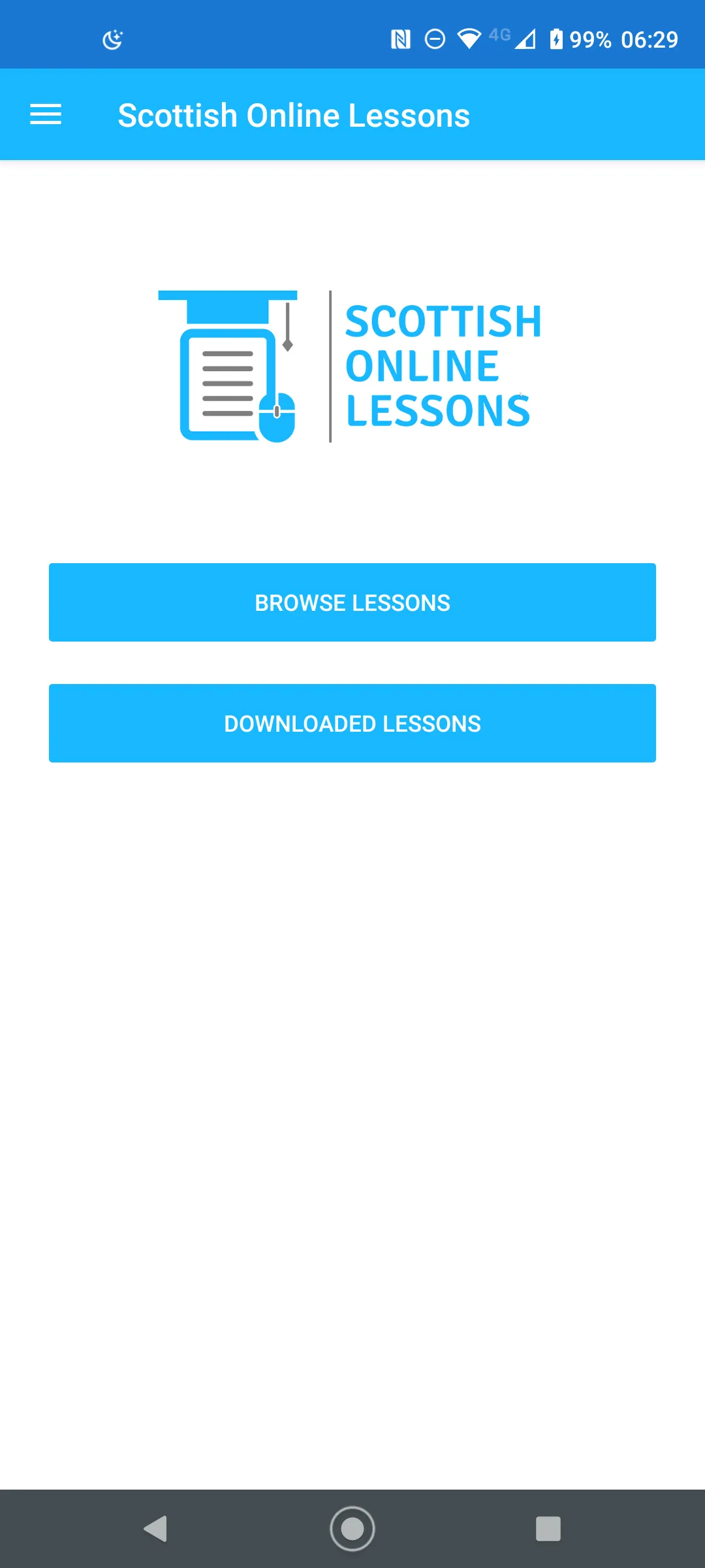 Scottish Online Lessons | Indus Appstore | Screenshot