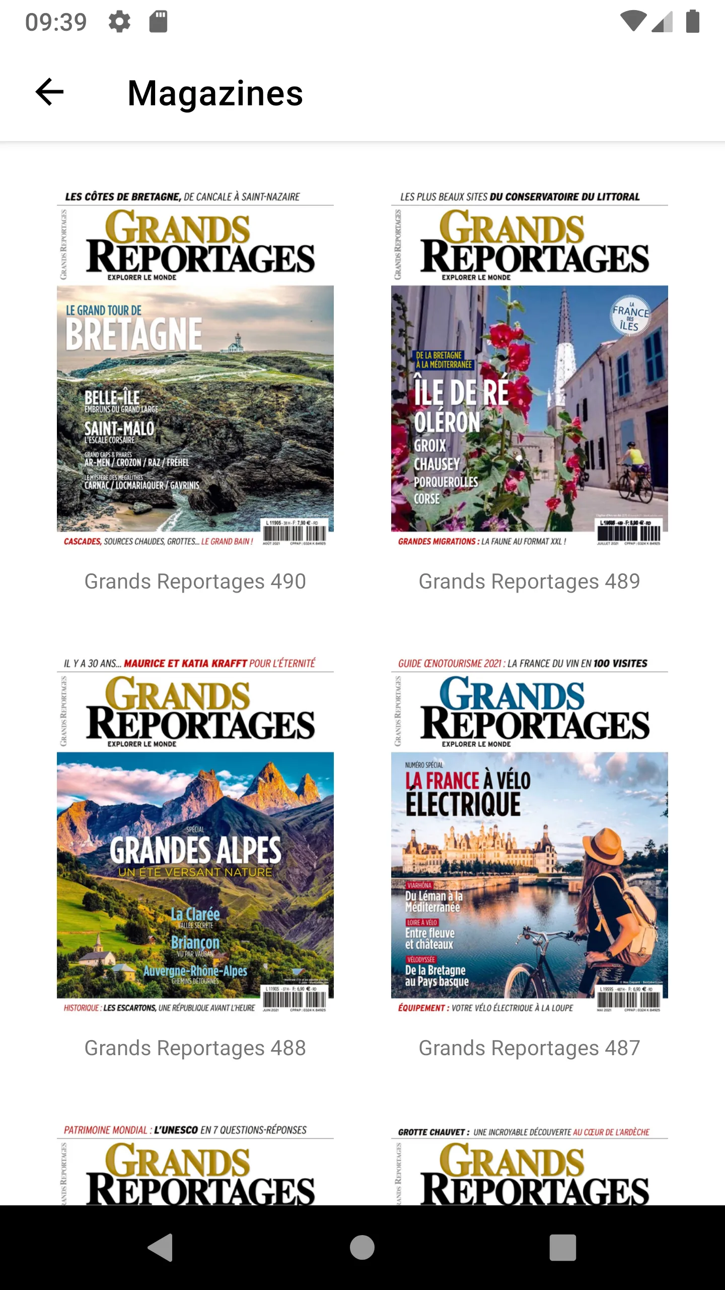 Grands Reportages | Indus Appstore | Screenshot