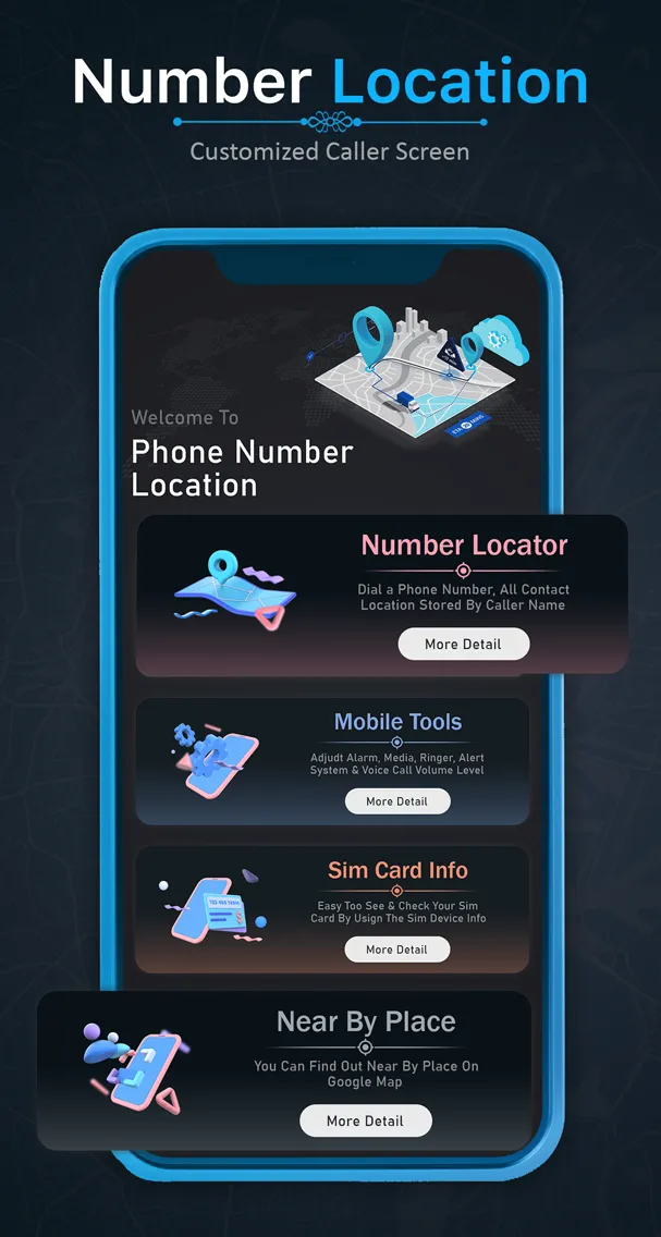 Mobile Number Locator - True C | Indus Appstore | Screenshot