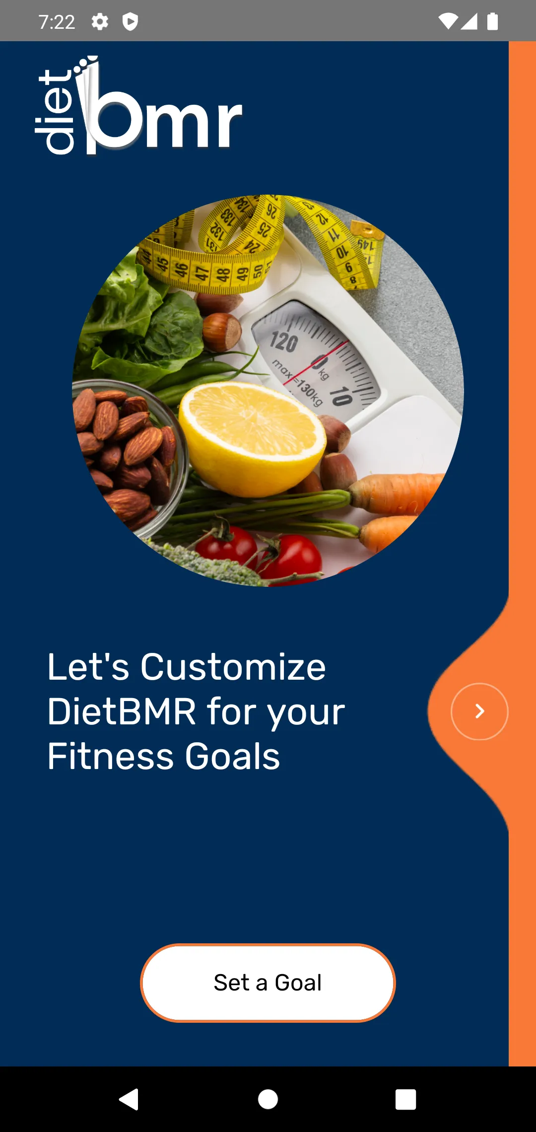 DietBMR | Indus Appstore | Screenshot