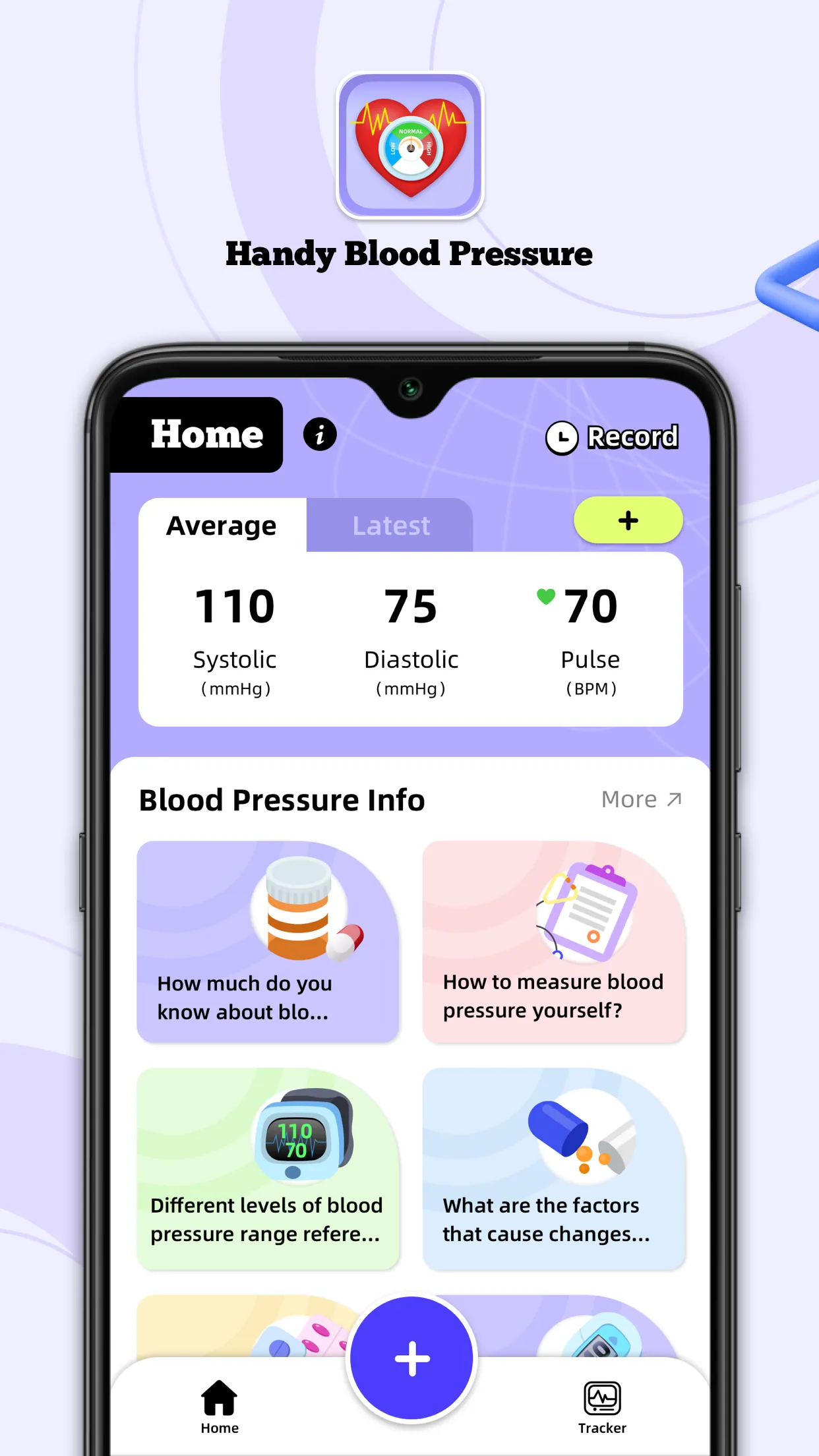 Handy Blood Pressure-BP Health | Indus Appstore | Screenshot