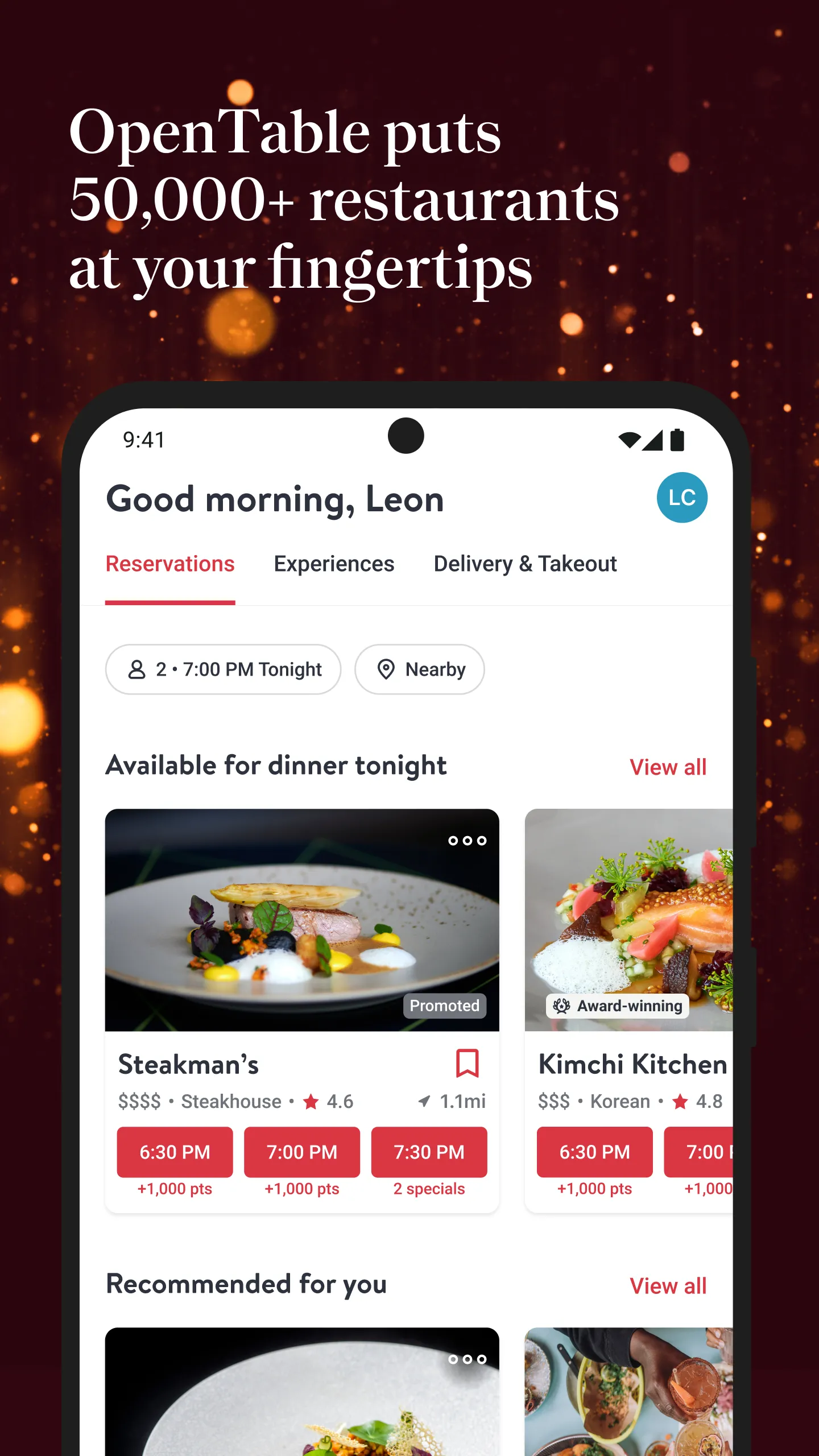 OpenTable | Indus Appstore | Screenshot