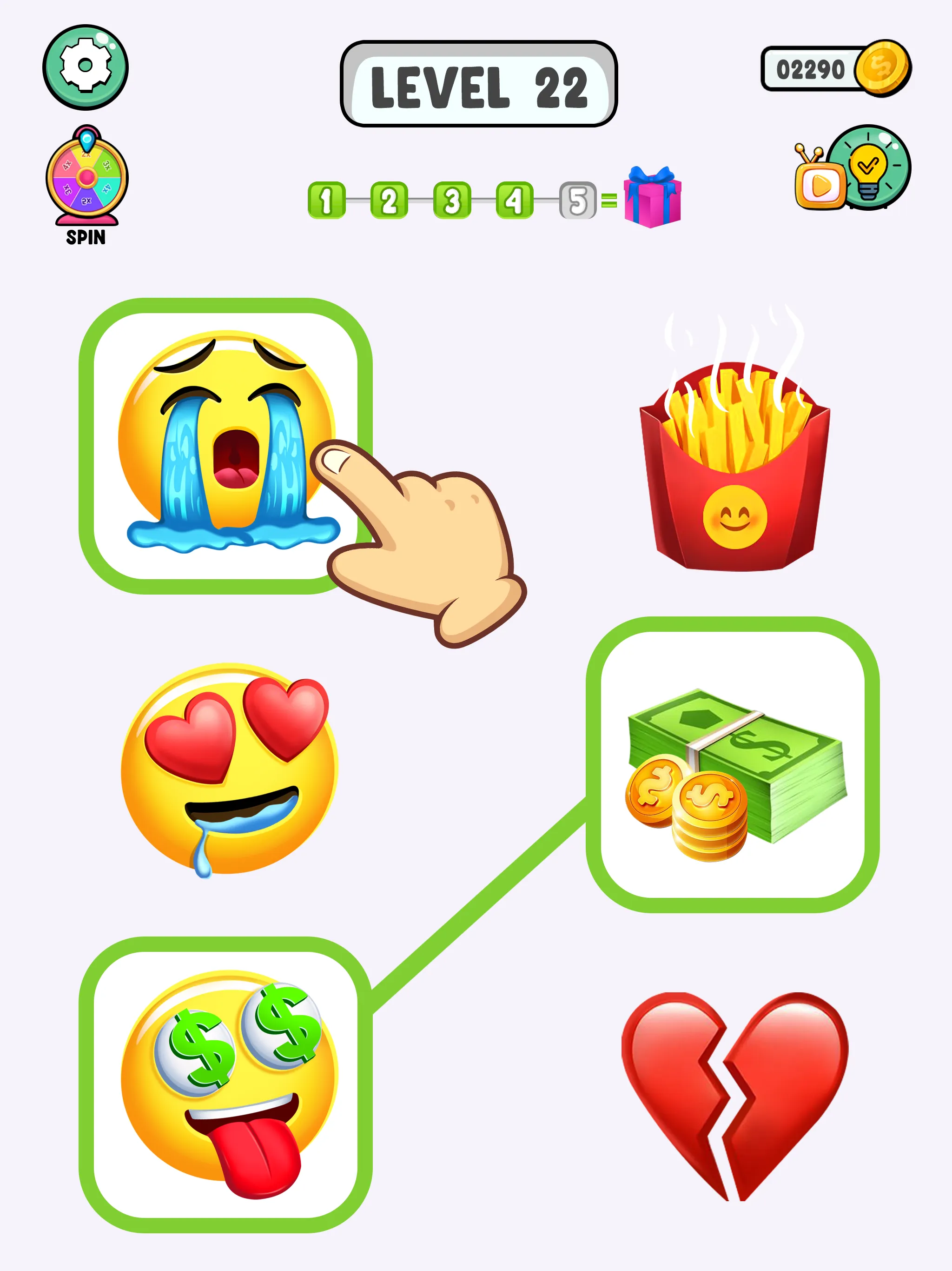 Emoji Match Emoji Puzzle Game | Indus Appstore | Screenshot