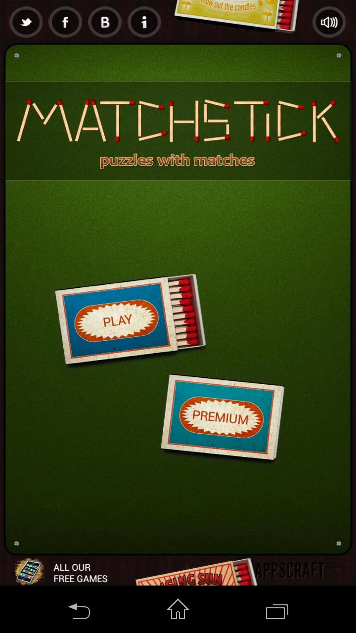 Matchsticks puzzle game | Indus Appstore | Screenshot