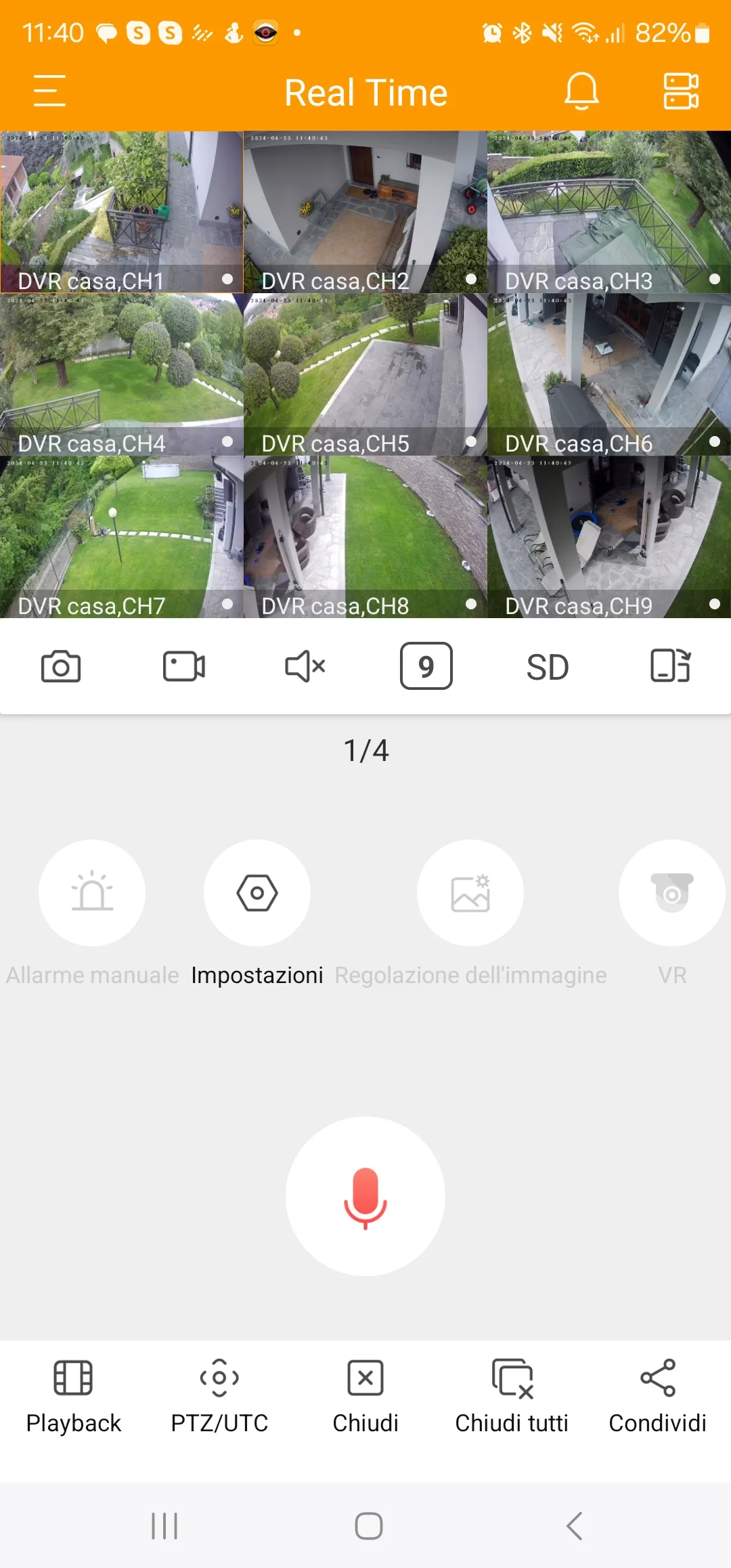 IoVedo.RK for DSE cameras/NVR | Indus Appstore | Screenshot