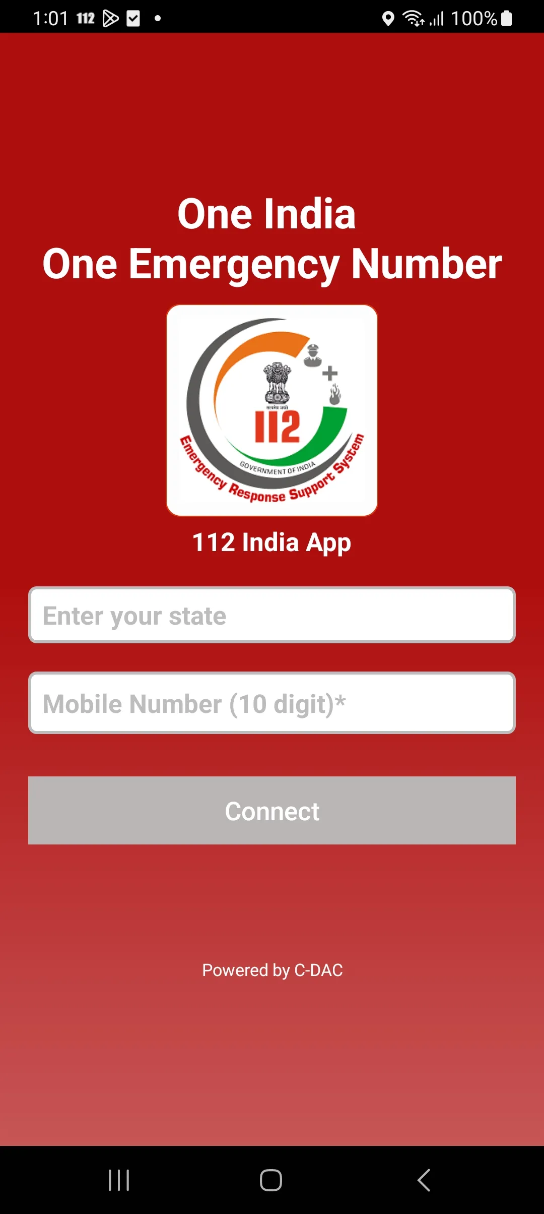 112 India | Indus Appstore | Screenshot