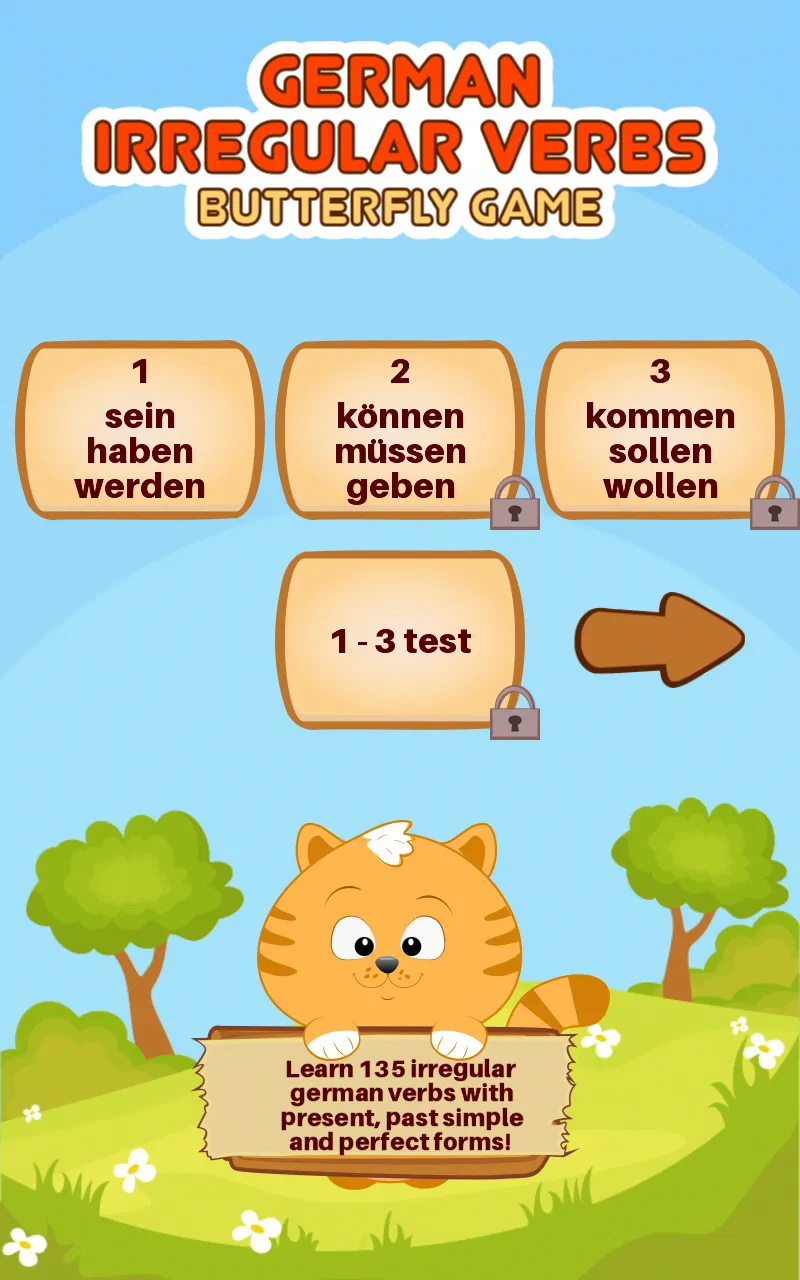 German Irregular Verbs Learnin | Indus Appstore | Screenshot