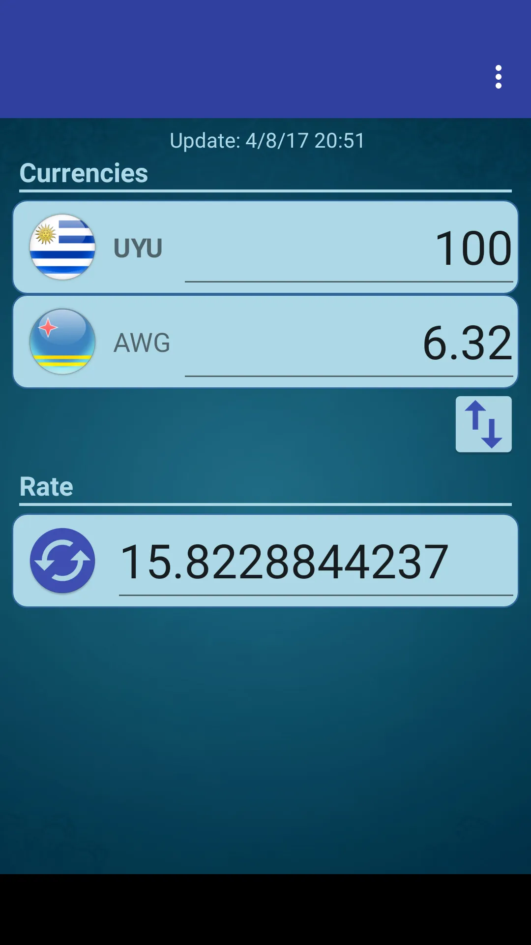 UYU Peso x Aruban Florin | Indus Appstore | Screenshot