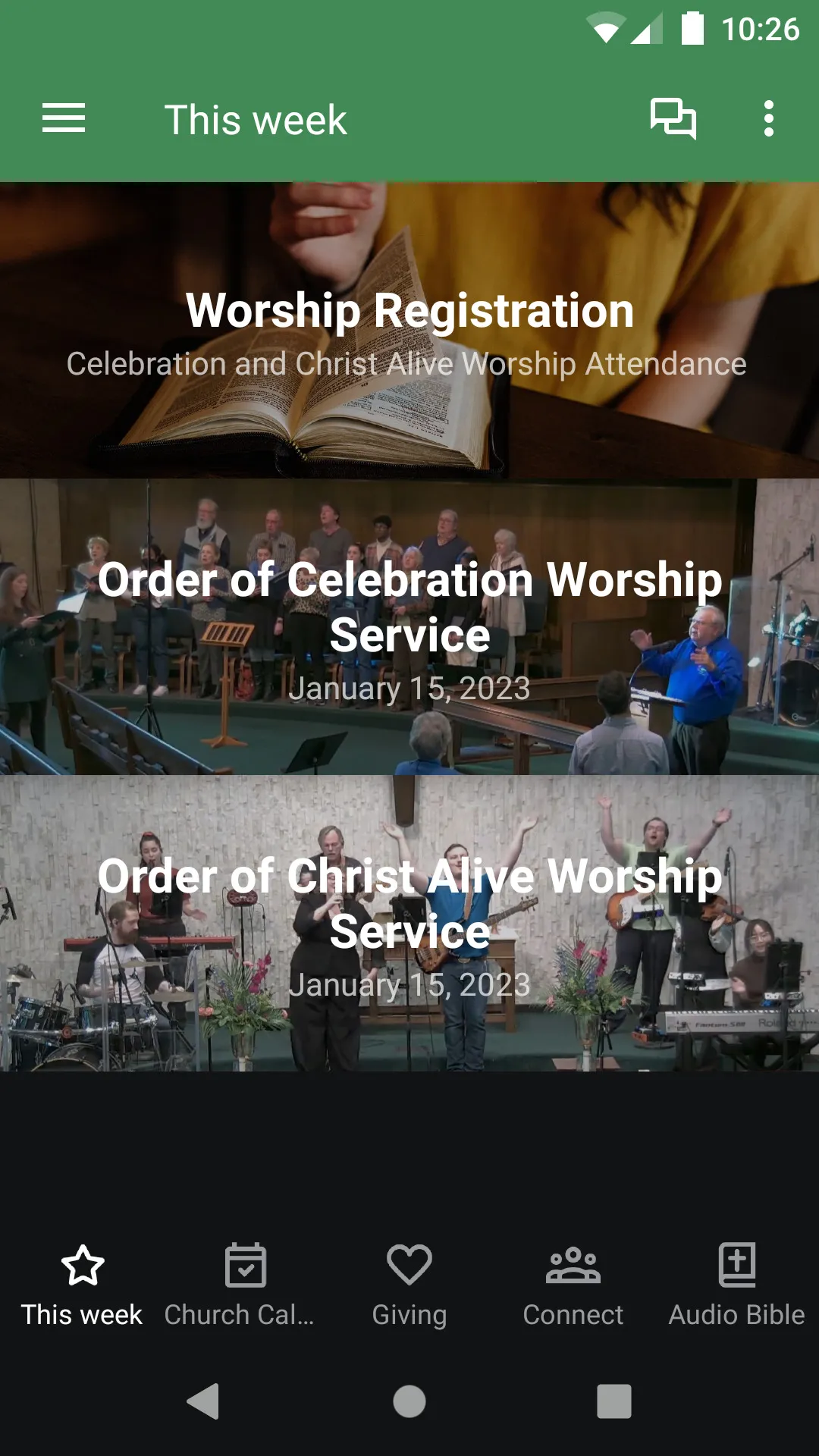 Christ UMC Farmers Branch | Indus Appstore | Screenshot