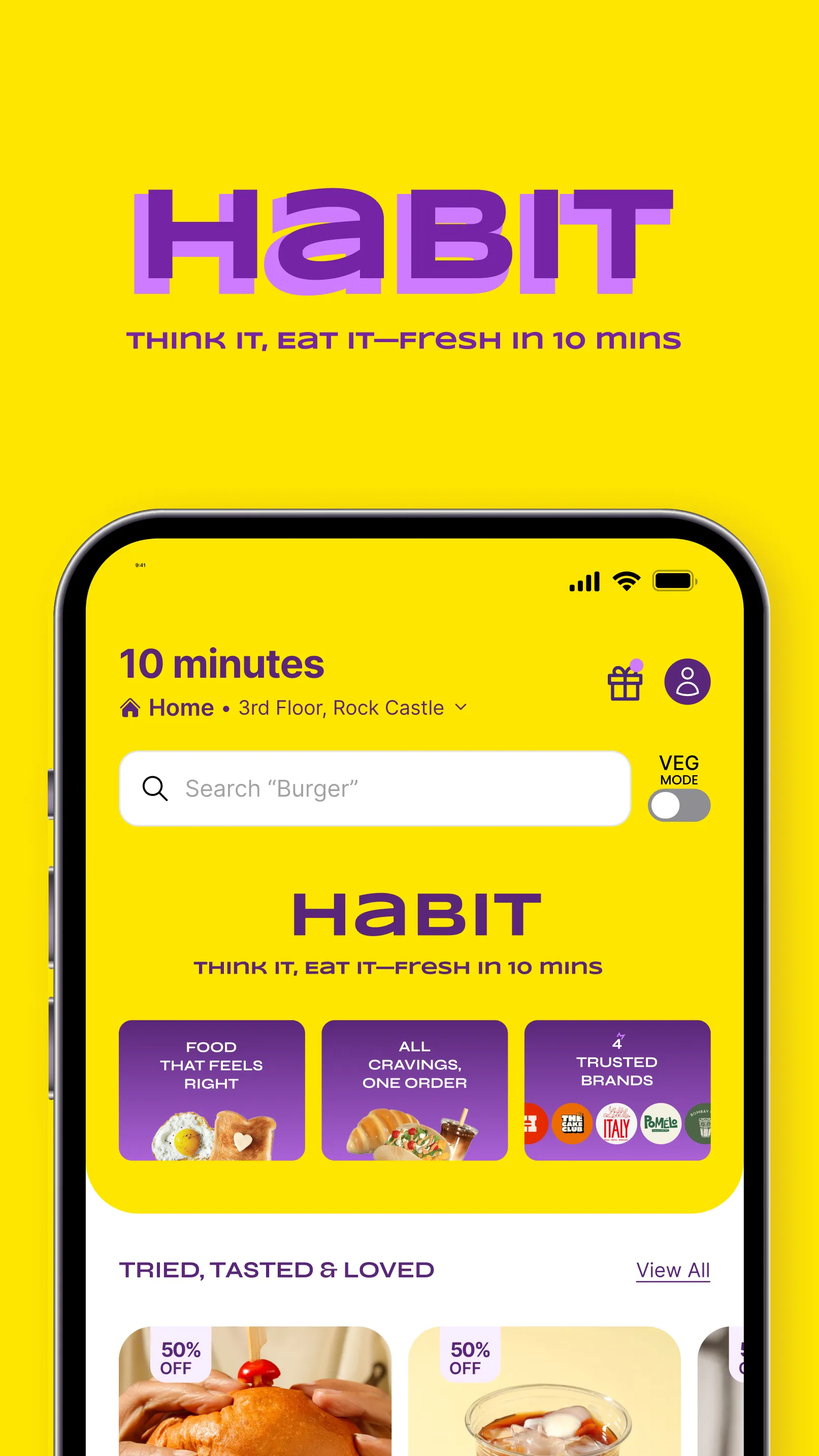 Habit: 10-Min Food Delivery | Indus Appstore | Screenshot