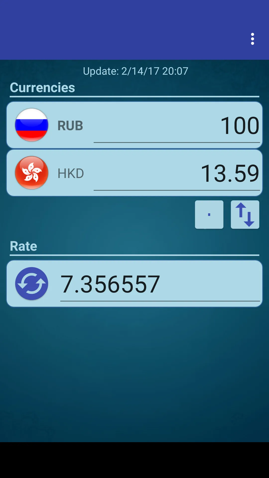 RUS Ruble x Hong Kong Dollar | Indus Appstore | Screenshot