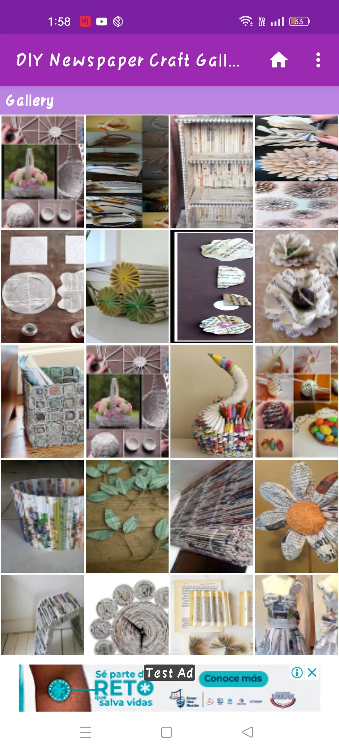 DIY Newspaper Craft Gallery | Indus Appstore | Screenshot