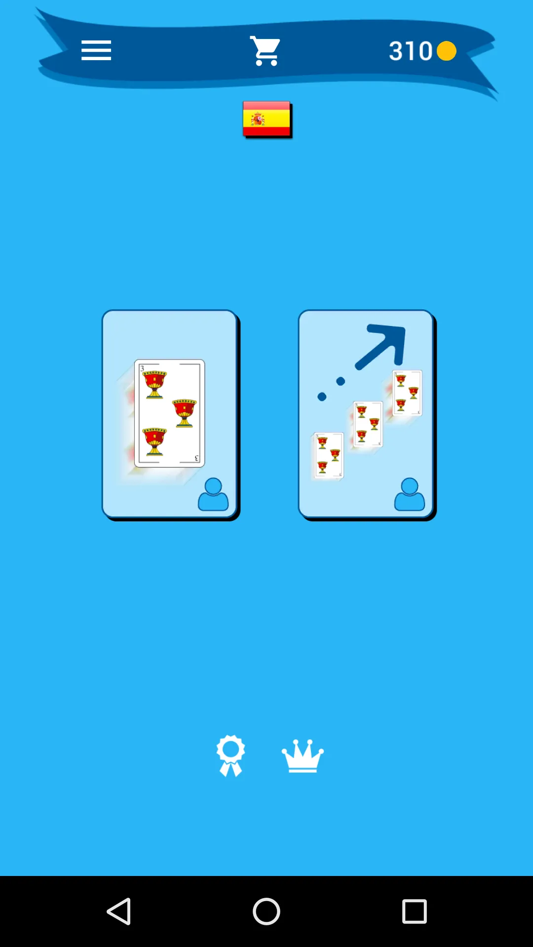 Spit: Card Game | Indus Appstore | Screenshot