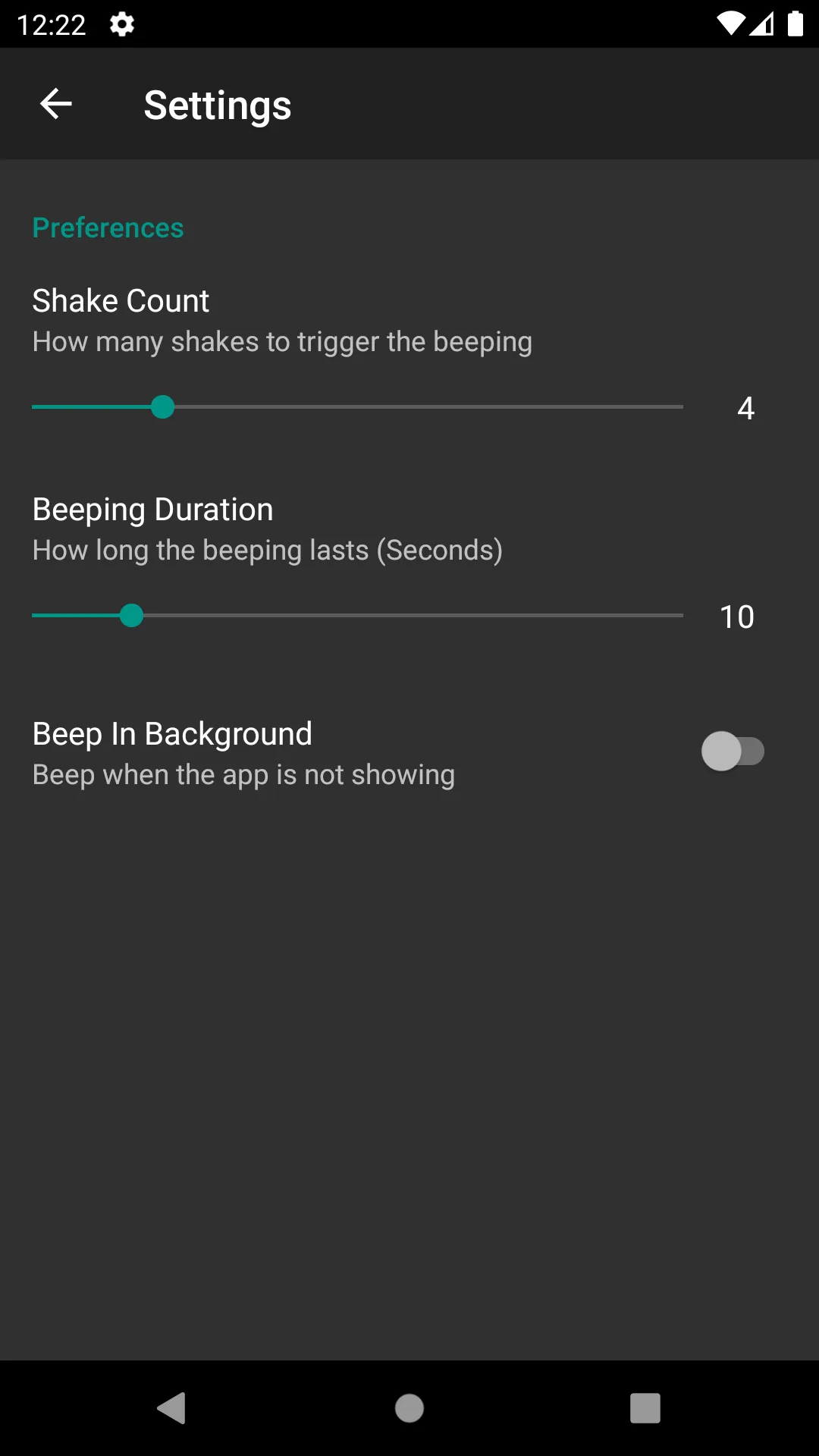 Ominous Beeping App | Indus Appstore | Screenshot