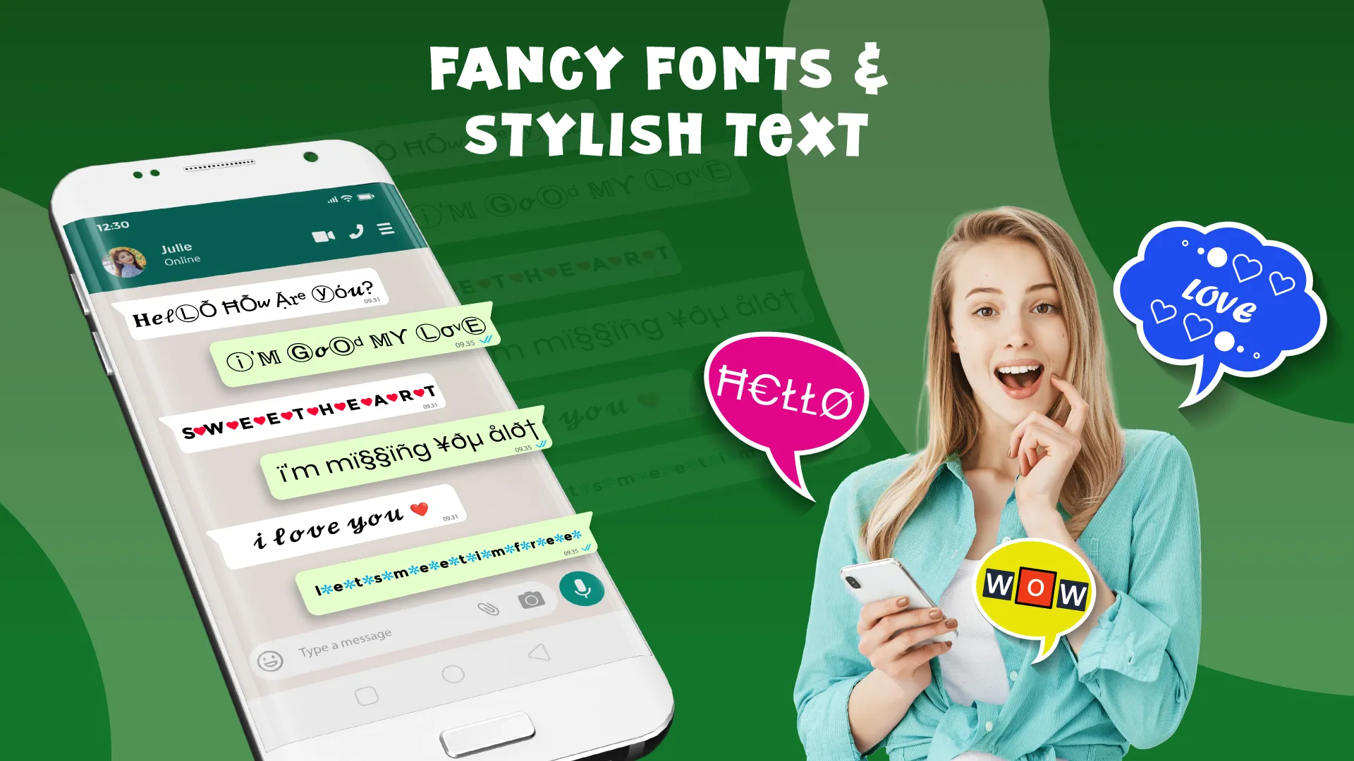 Chat Style - Stylish Font | Indus Appstore | Screenshot