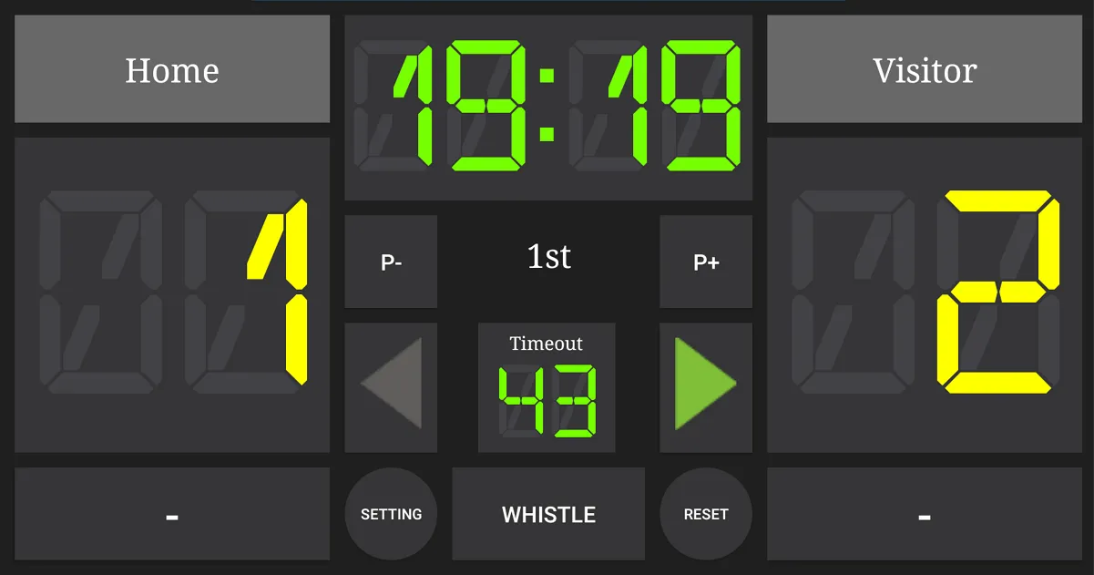 Scoreboard : Field Hockey | Indus Appstore | Screenshot