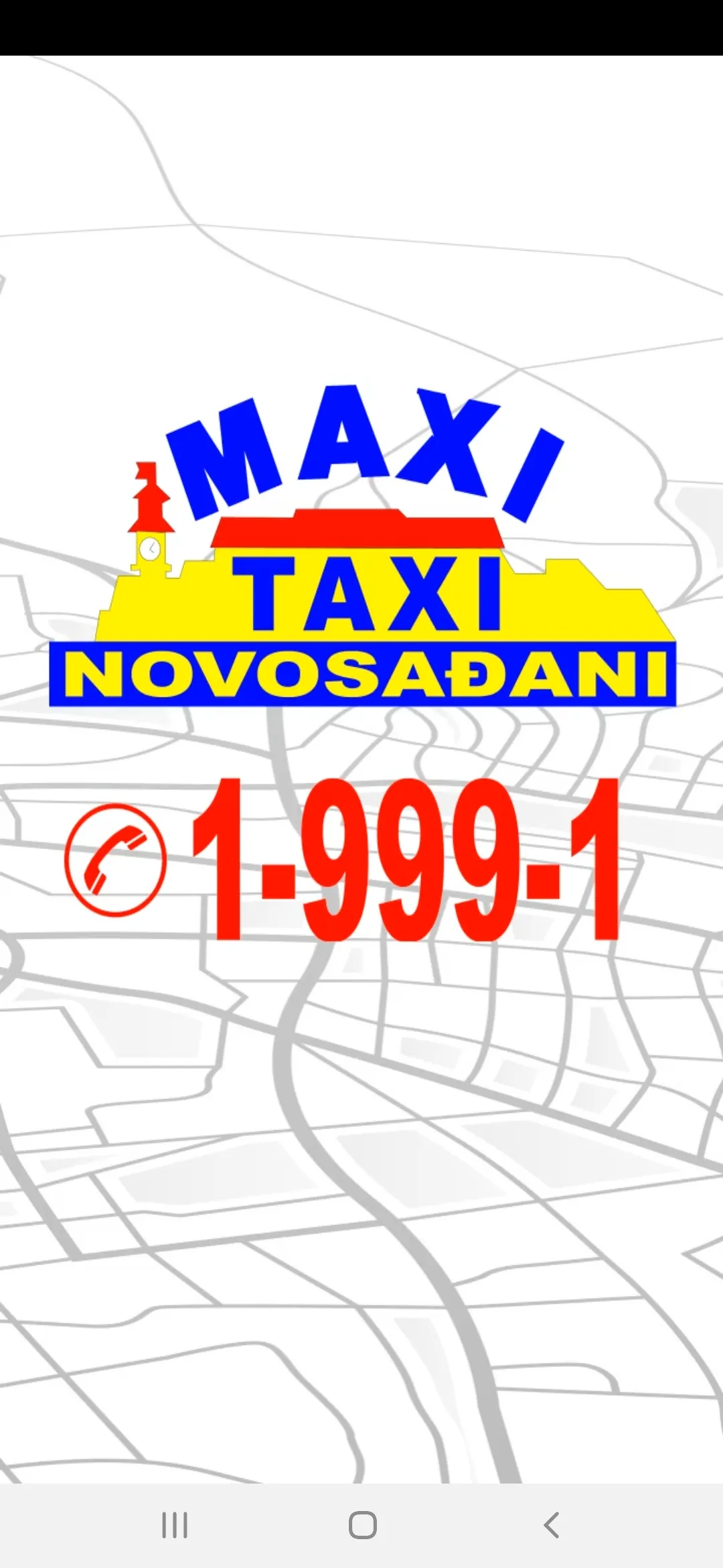 Maxi Taxi Novosadjani | Indus Appstore | Screenshot