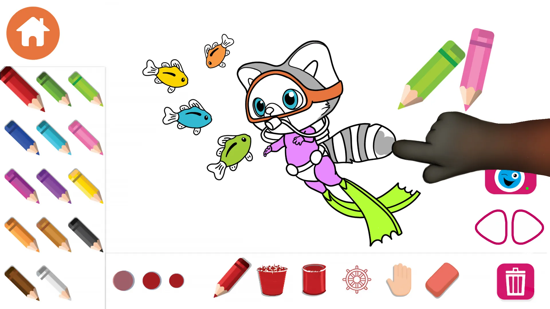 Coloring for kids with Rocky | Indus Appstore | Screenshot