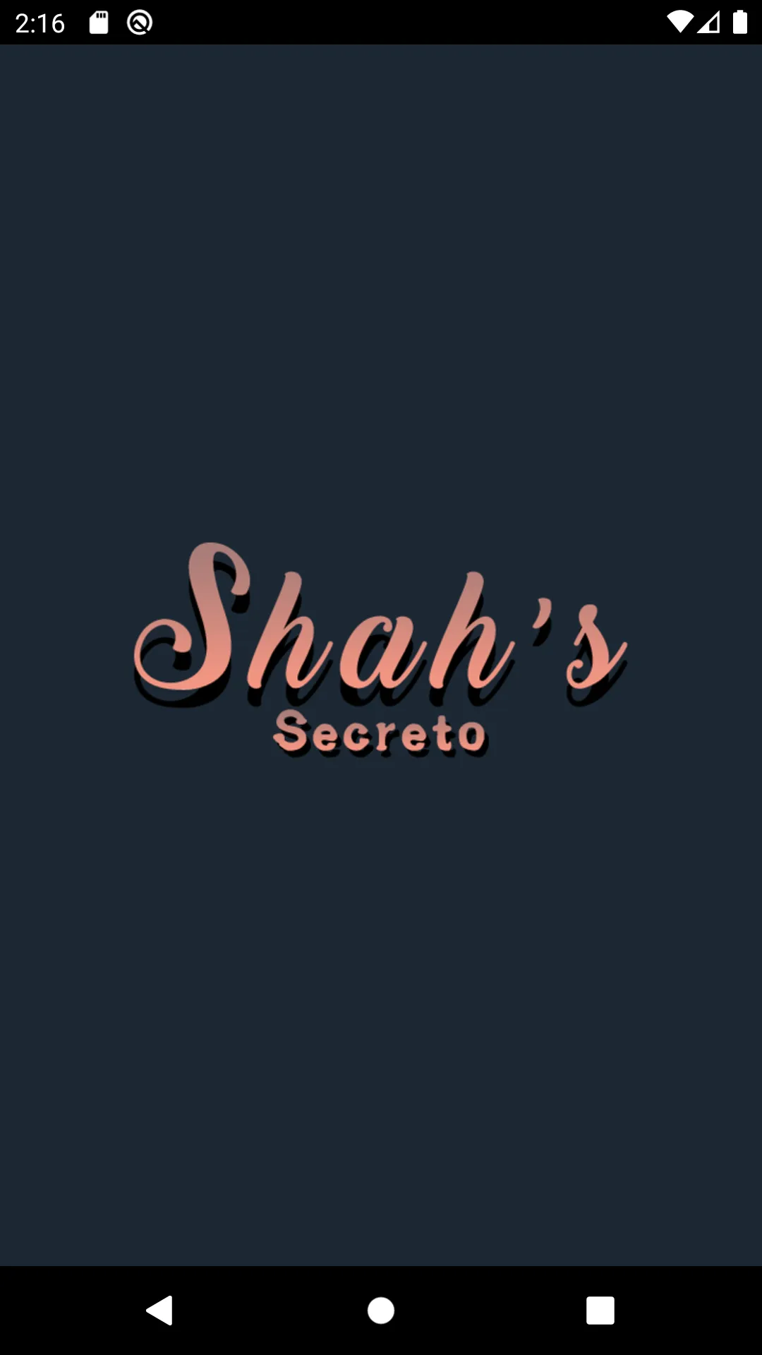 Shah's Secreto | Indus Appstore | Screenshot