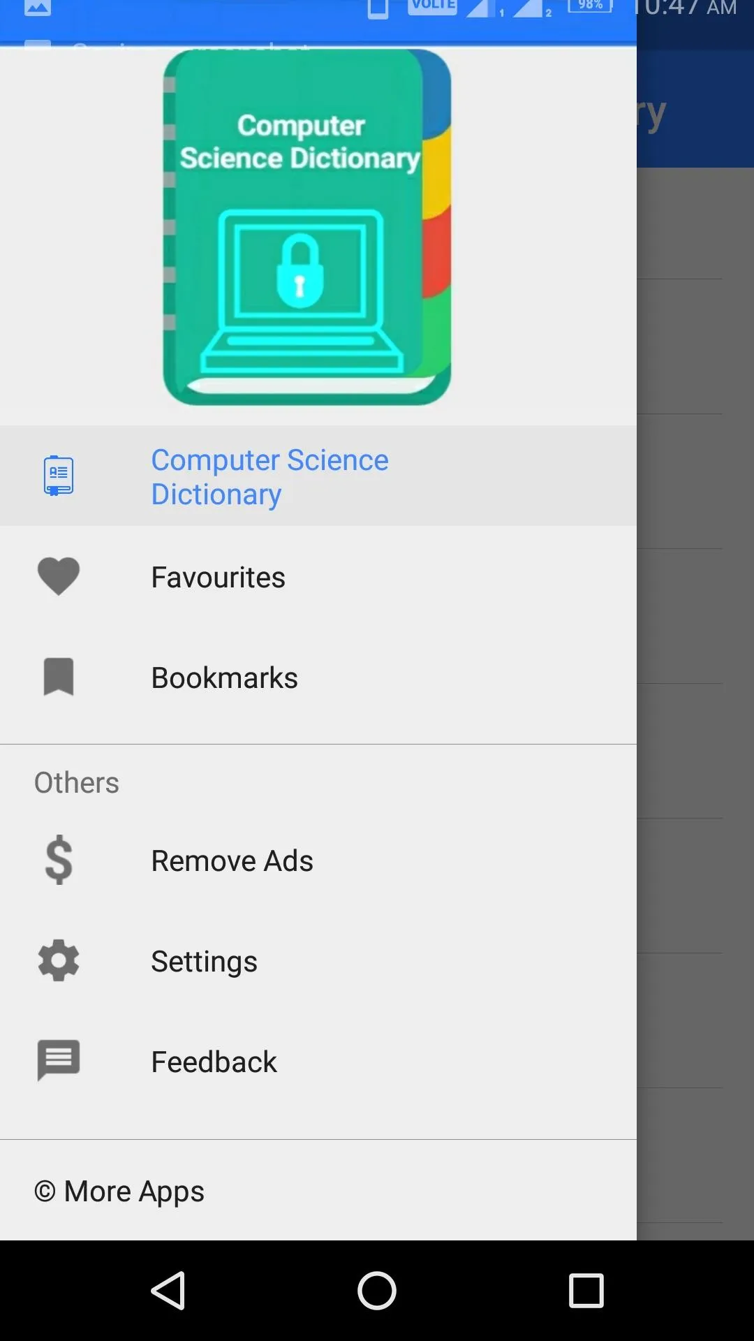 Computer Science Dictionary | Indus Appstore | Screenshot