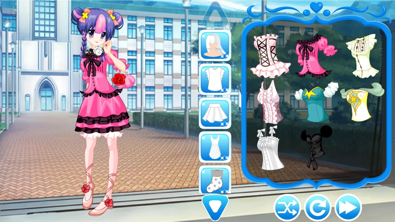 Anime Dress Up Game For Girls | Indus Appstore | Screenshot