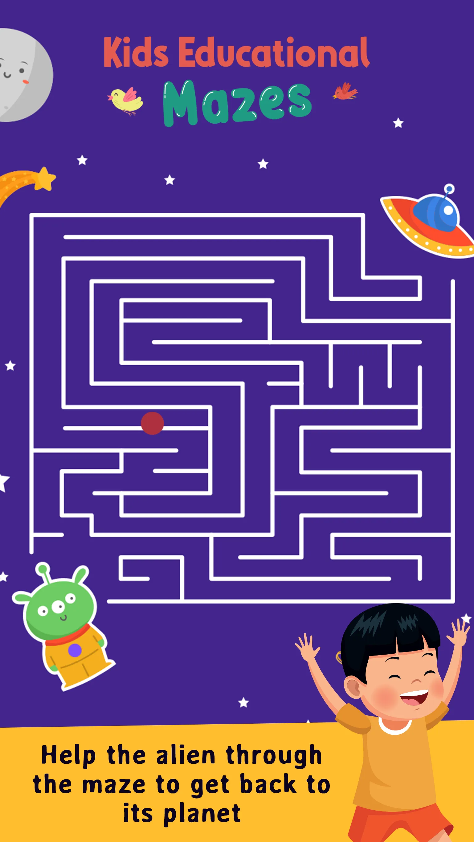 Kids Educational Mazes Puzzle | Indus Appstore | Screenshot