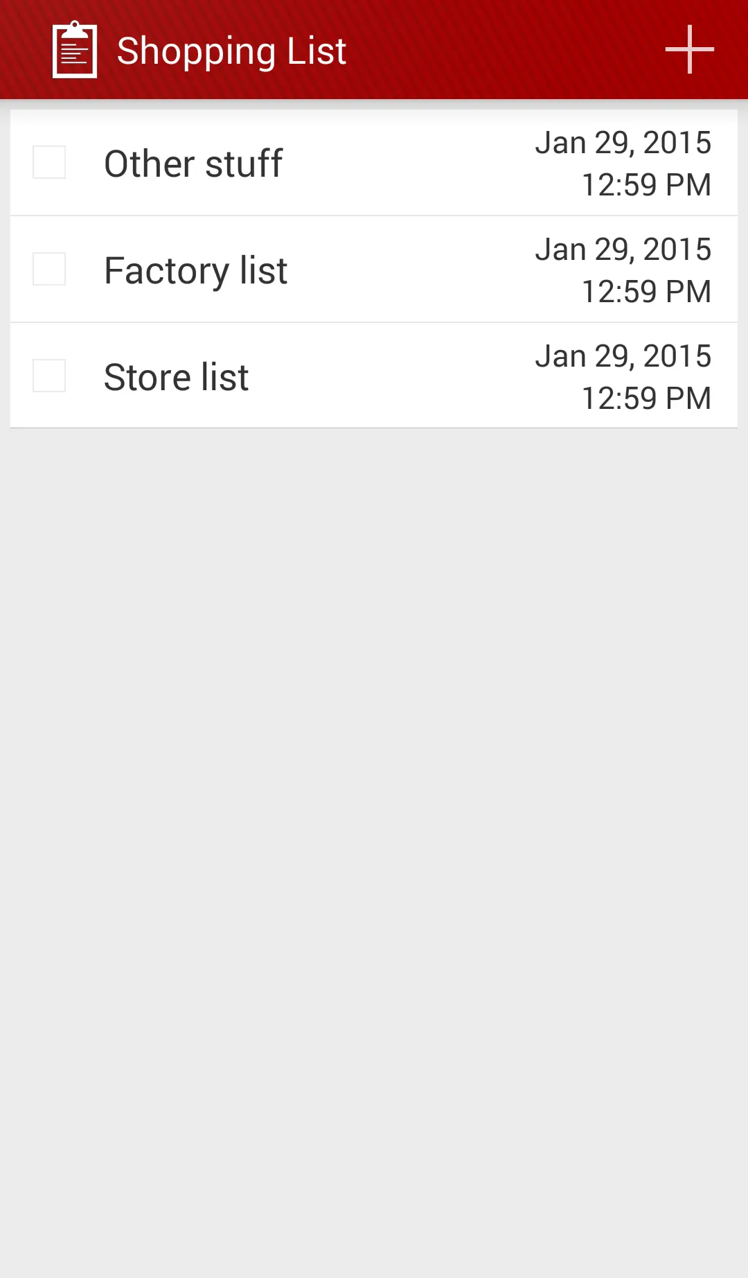 Shopping List | Indus Appstore | Screenshot