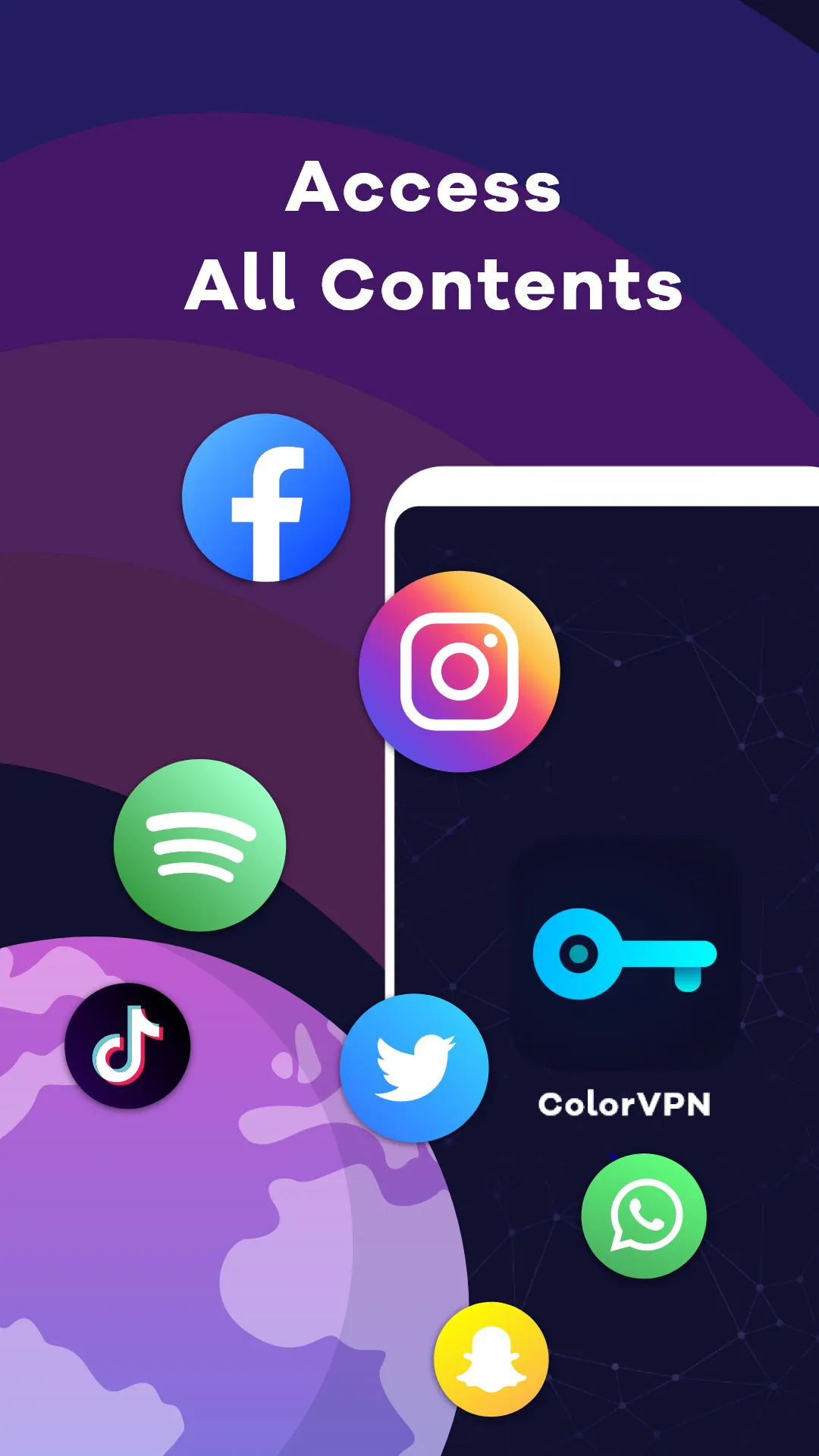 Color VPN - Secure Fast VPN | Indus Appstore | Screenshot