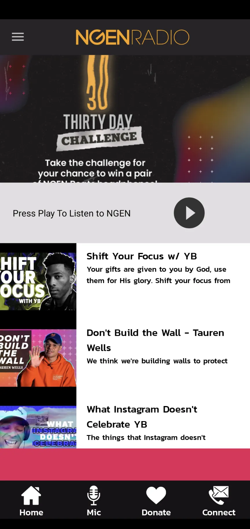 NGEN Radio | Indus Appstore | Screenshot