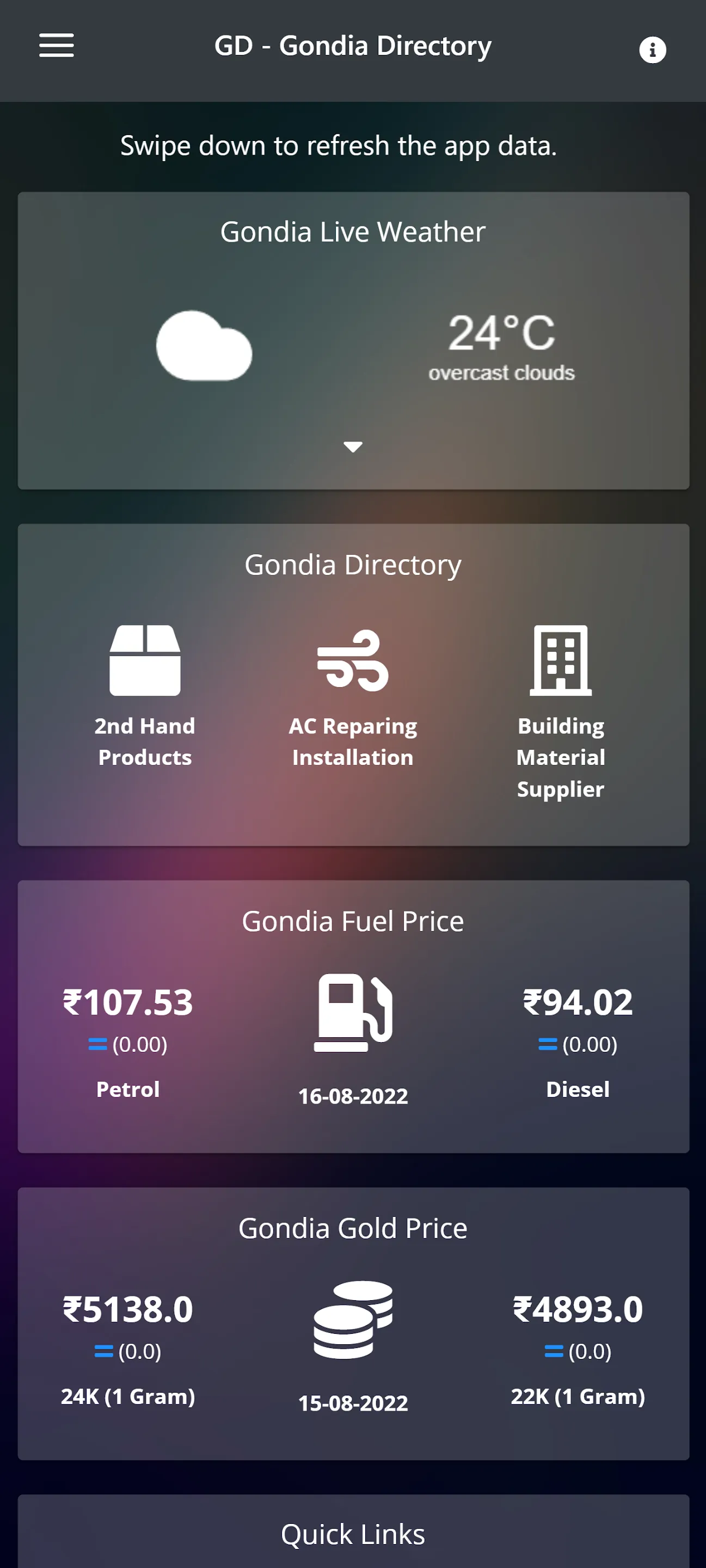 GD (Gondia Directory) | Indus Appstore | Screenshot