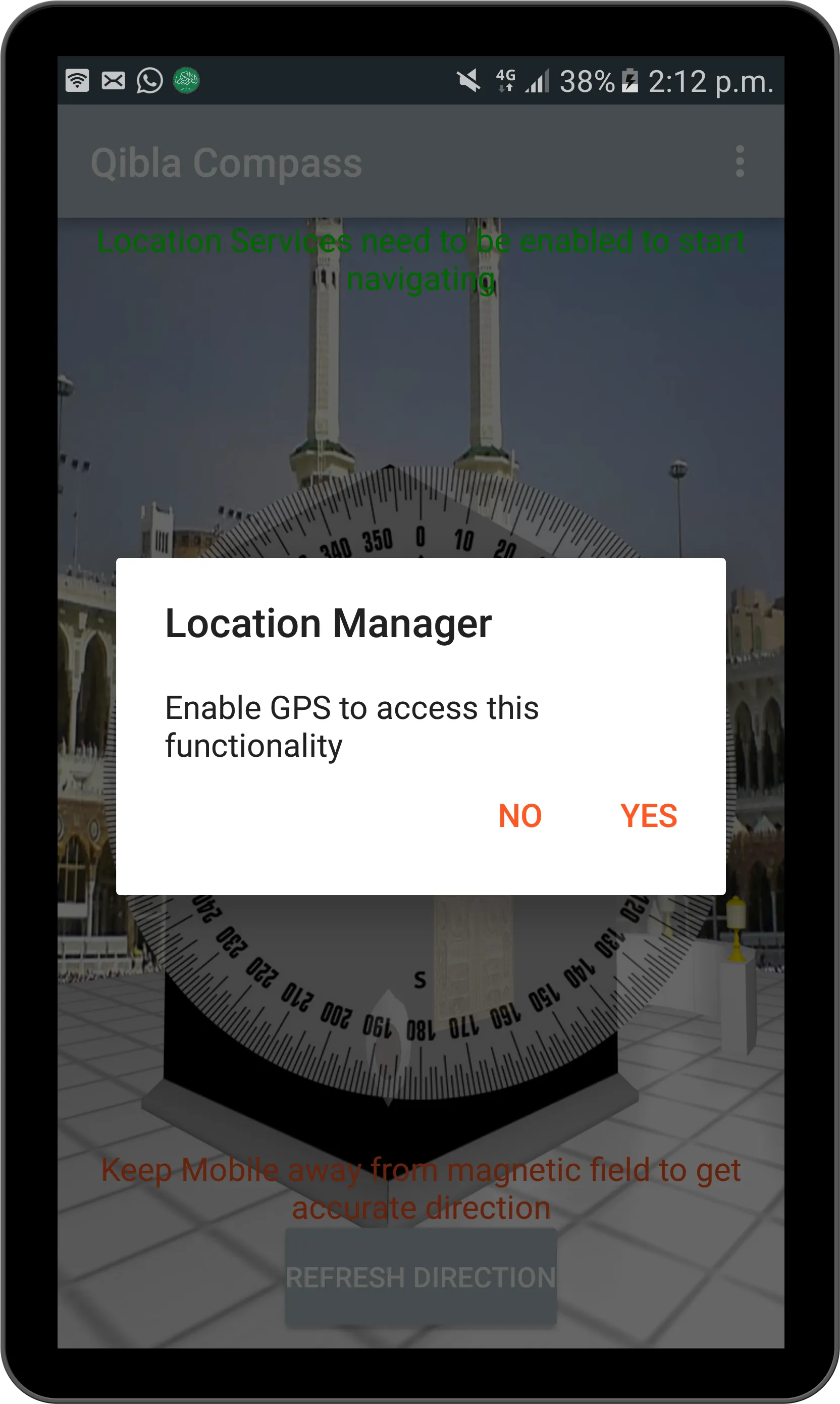 Qibla Compass | Indus Appstore | Screenshot