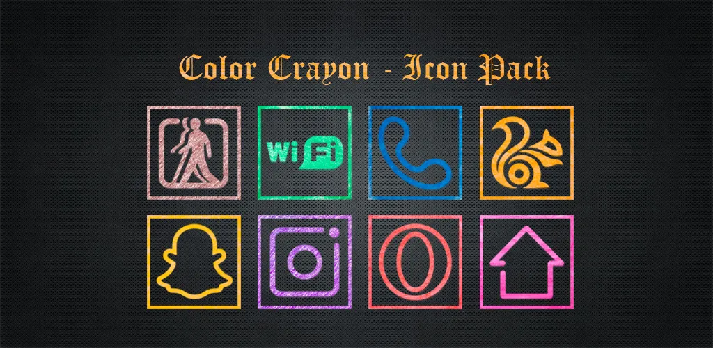 Color Crayon - Icon Pack | Indus Appstore | Screenshot