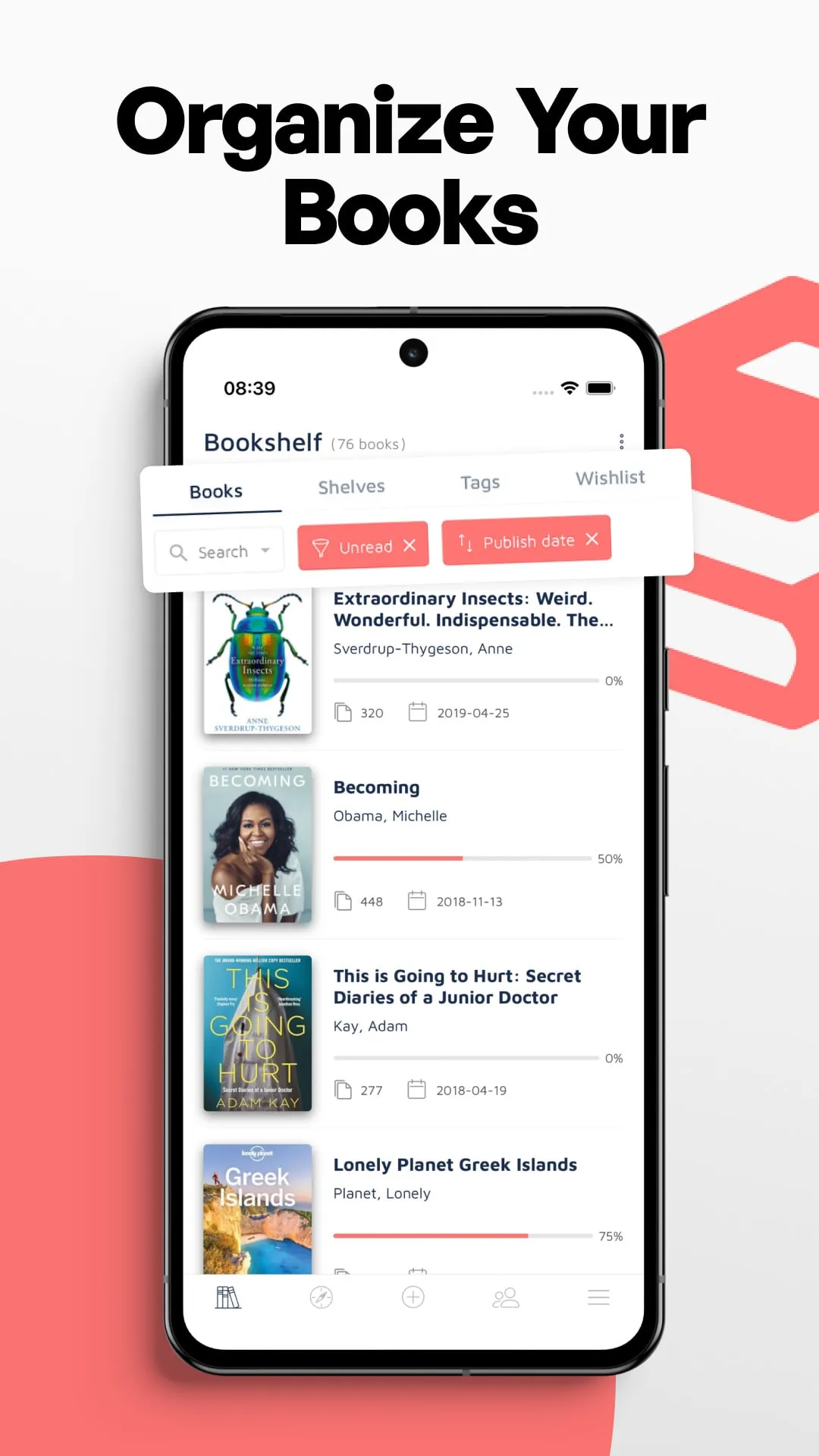 Bookshelf-Your virtual library | Indus Appstore | Screenshot