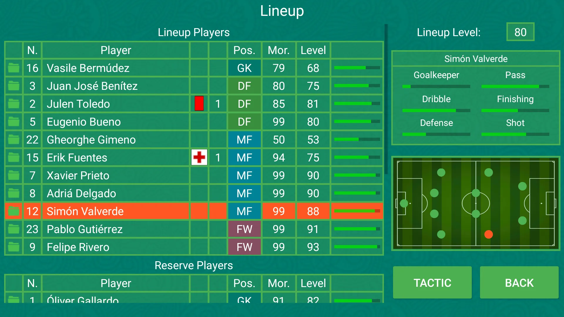 Football Team Manager | Indus Appstore | Screenshot