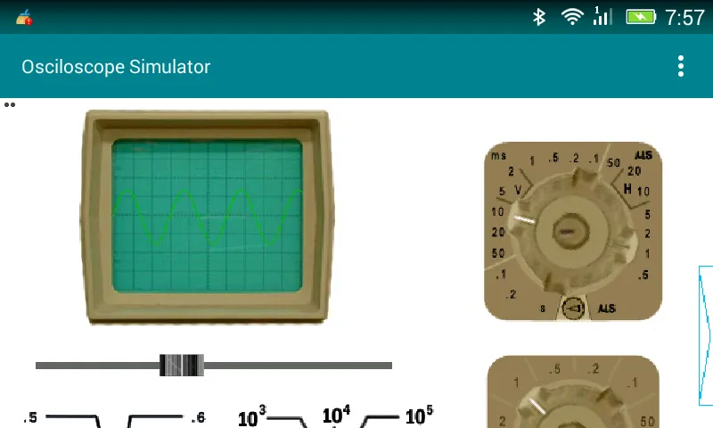 Oscilloscope Simulator | Indus Appstore | Screenshot