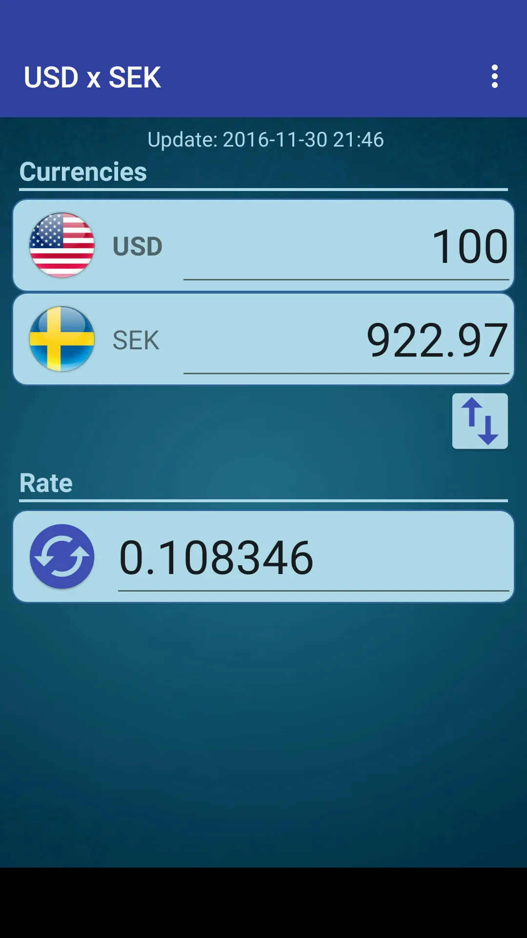 US Dollar to Swedish Krona - Apps on Indus Appstore
